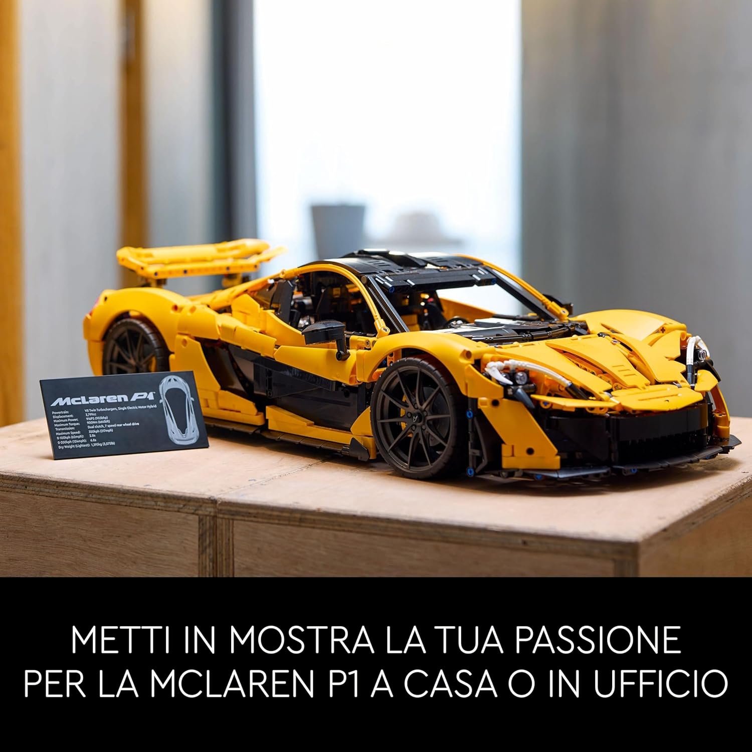 Thumbnail 5 de LEGO Technic McLaren P1 42172 — Modellino di auto sportiva da costruire per adulti