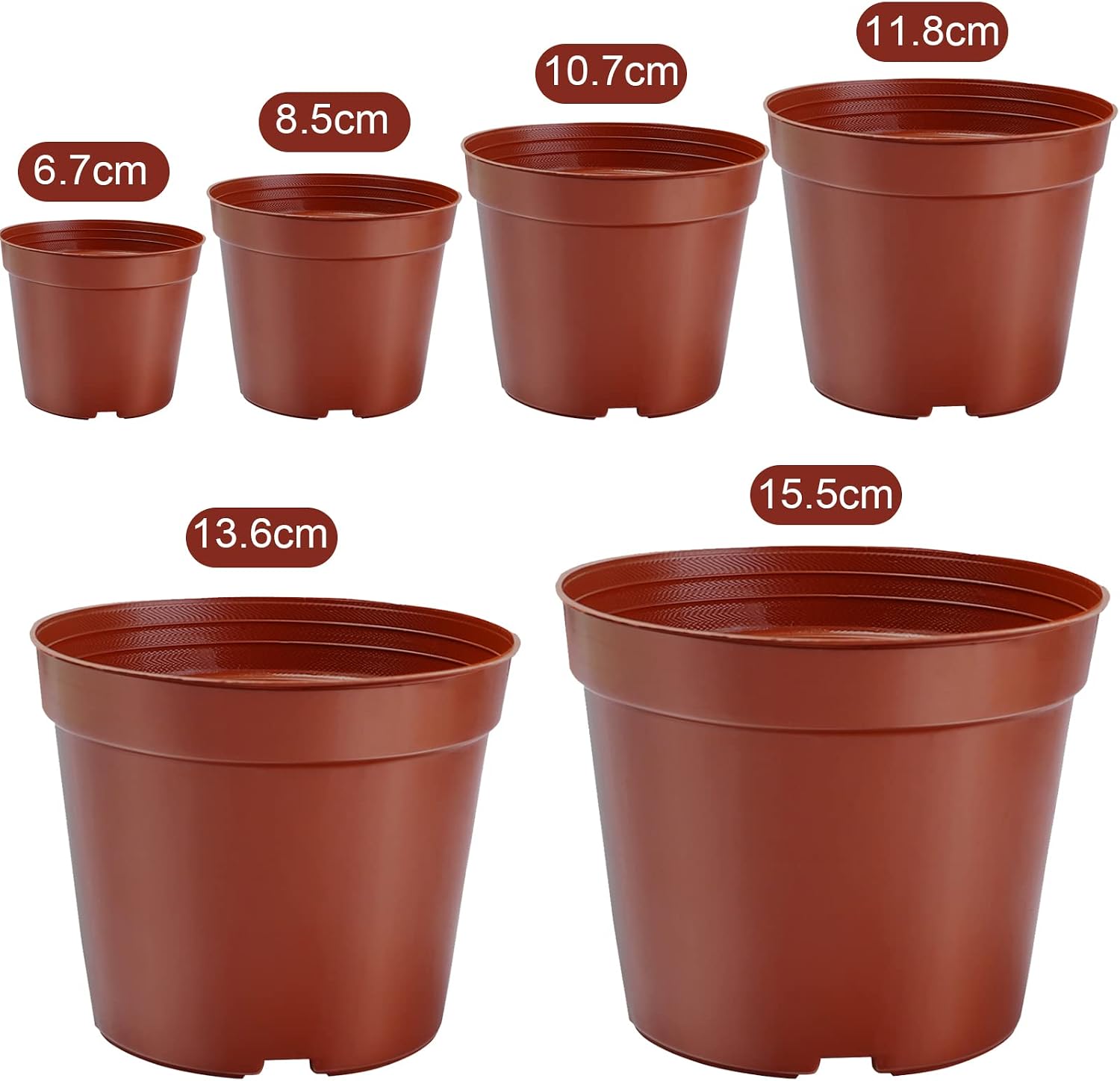 Thumbnail 5 de Muzhira Seed Starting Pots 10cm 10pc