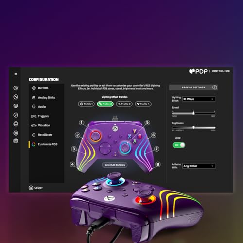 Thumbnail 8 de Turtle Beach Afterglow Wave Controller Violet ⚙
