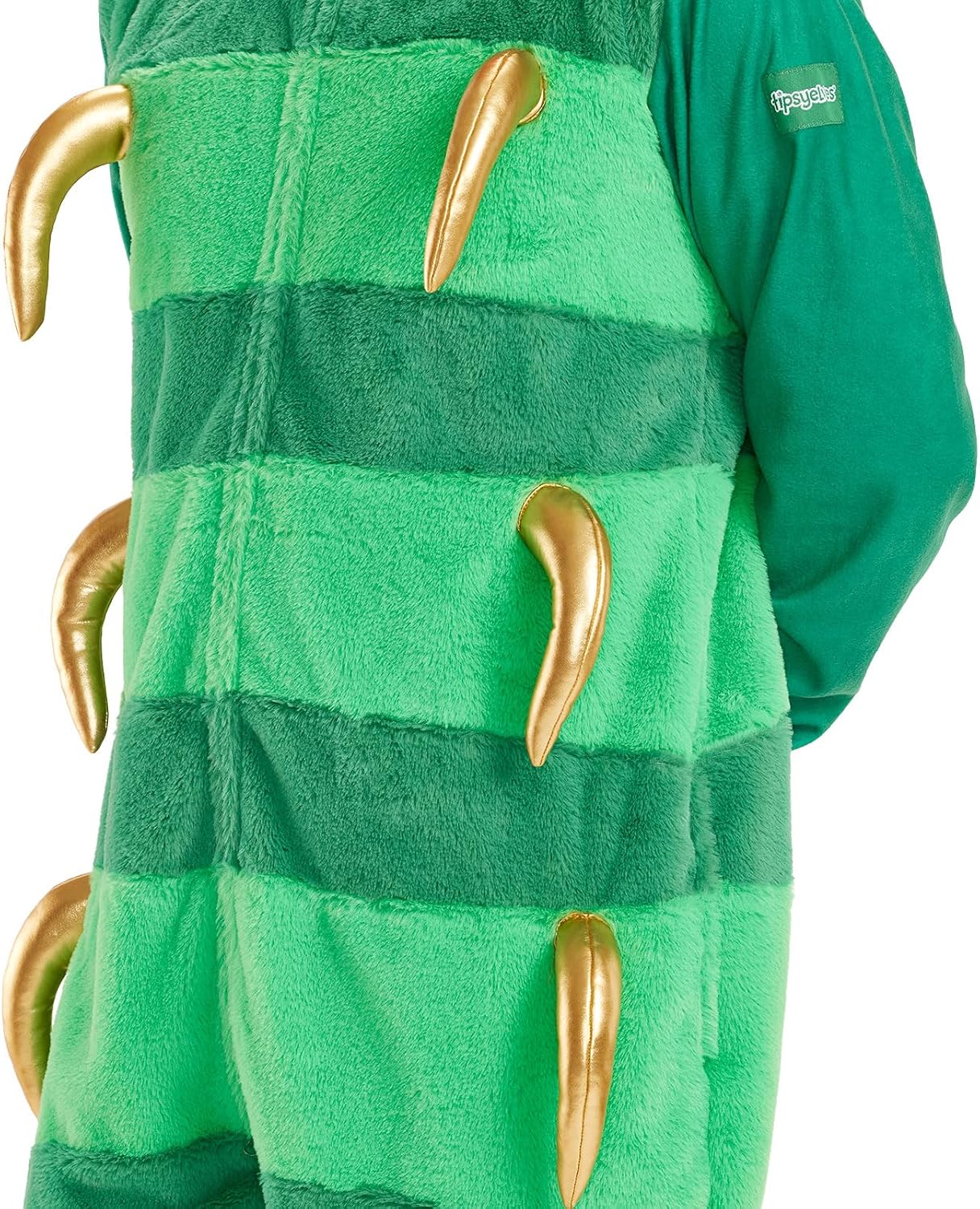 Detalle de Tipsy Elves Men's Animal Halloween Costume Jumpsuit in Faux Fur
