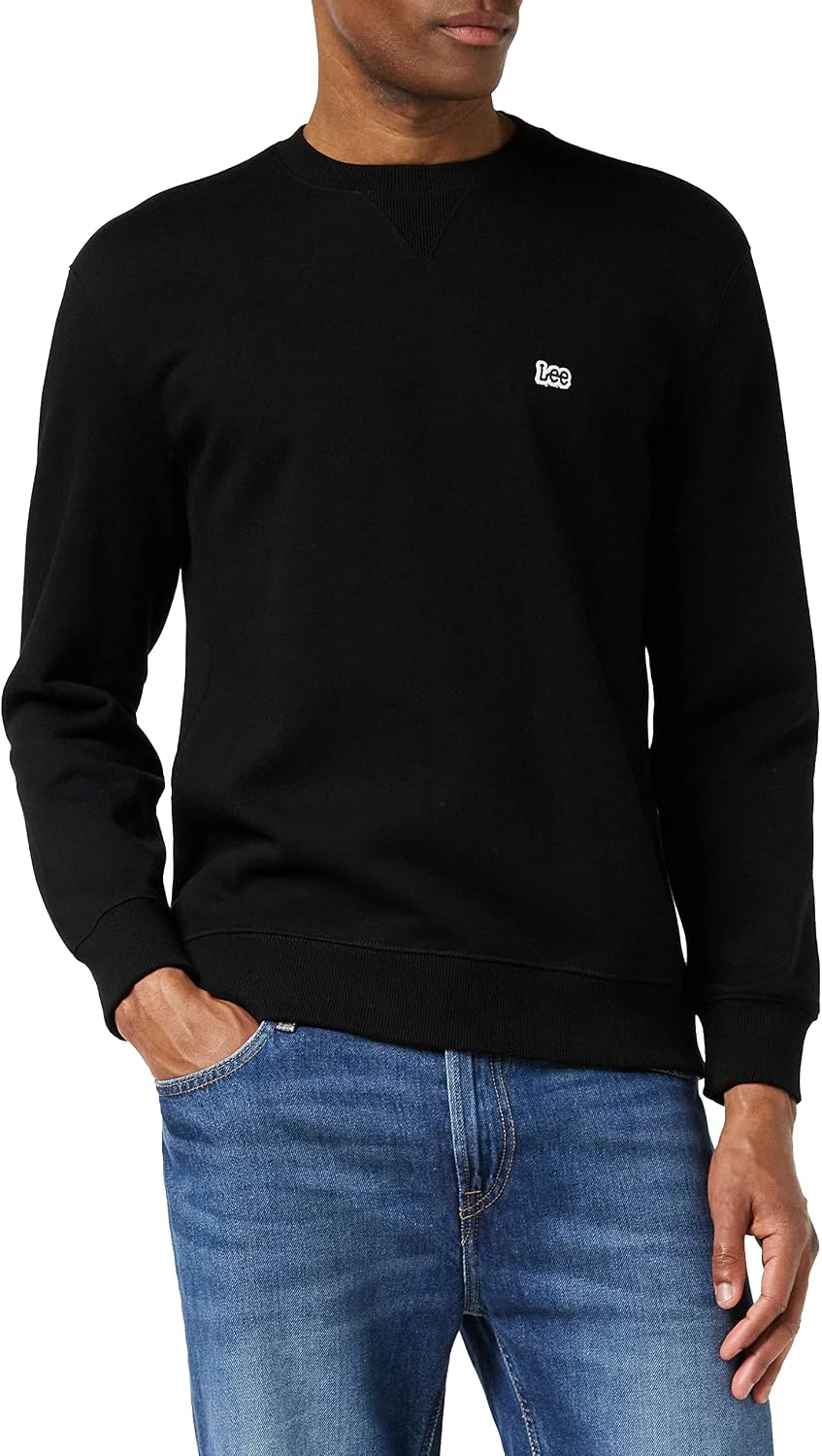 Detalle 2 de Lee Men's Plain Crew Sweatshirt