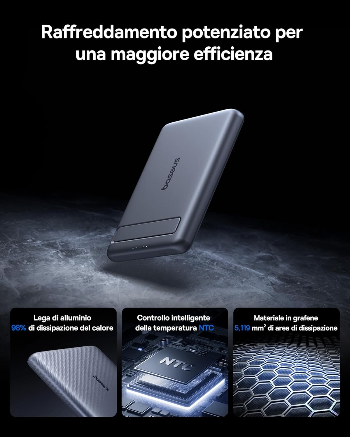 Thumbnail 5 de Baseus Mini Magsafe Powebank 5000mAh 20W