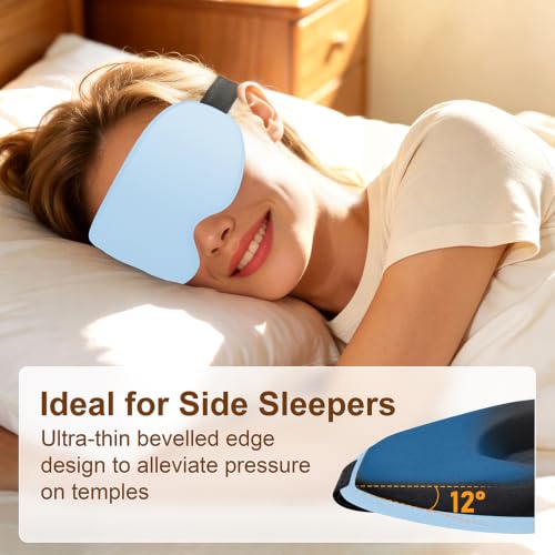 Detalle 2 de Gritin 100% Blackout Sleep Eye Mask – Side Sleepers Friendly