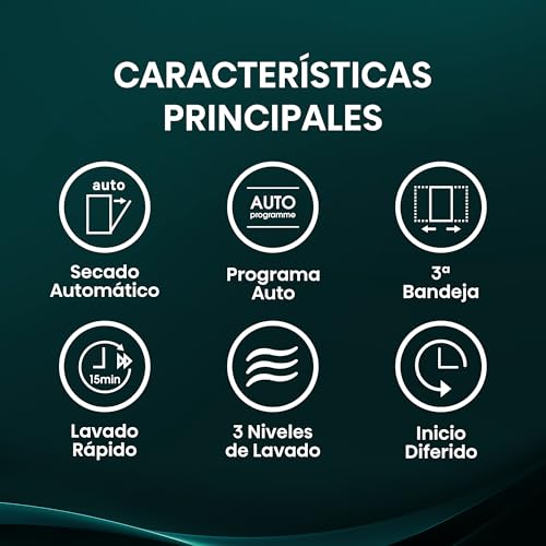 Detalle de Hisense HV16D5 lavavajillas 16 servicios