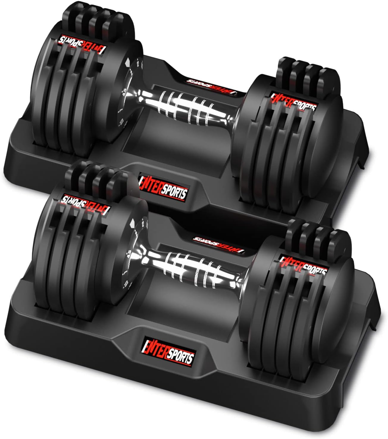 Detalle de EnterSports 18KG adjustable dumbbell