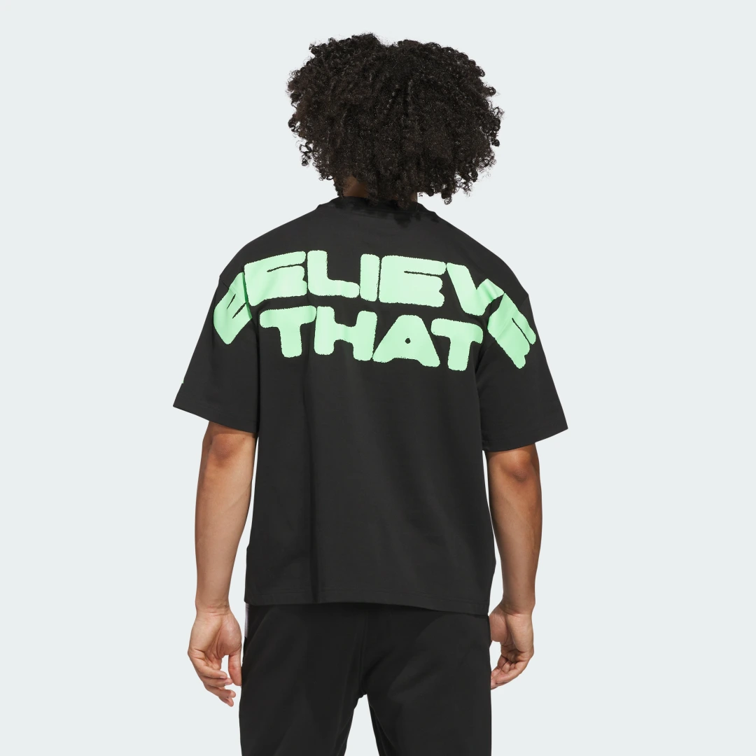 Detalle de Camiseta Anthony Edwards Believe That de Adidas