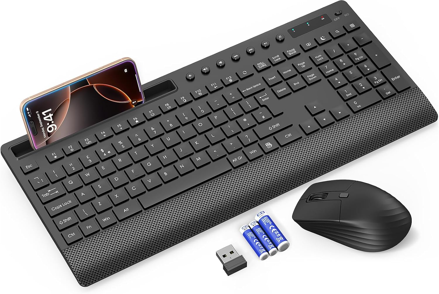 Wireless Keyboard and Mouse Combo 2.4GHz ⌨️
