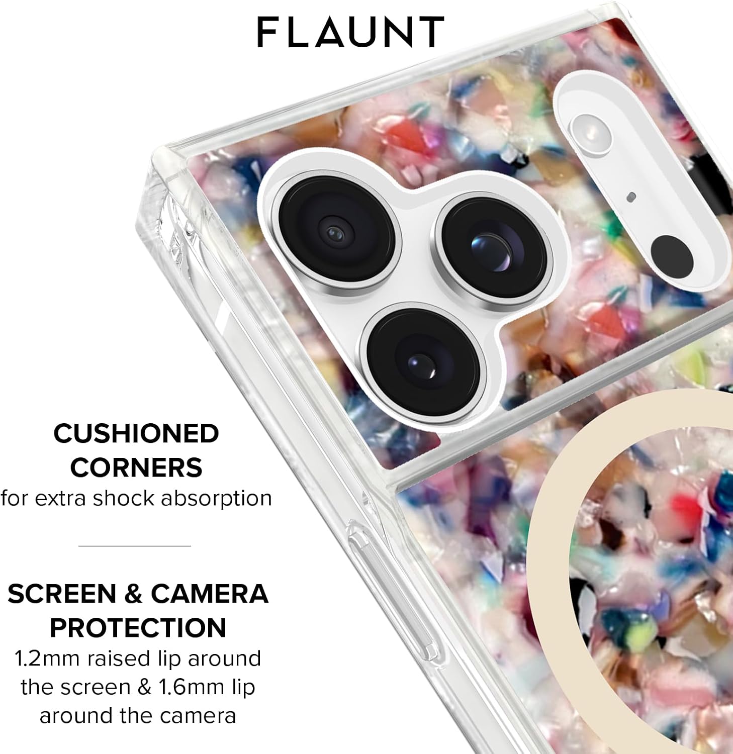 Thumbnail 5 de Flaunt Square Protective Case for iPhone 17 Pro