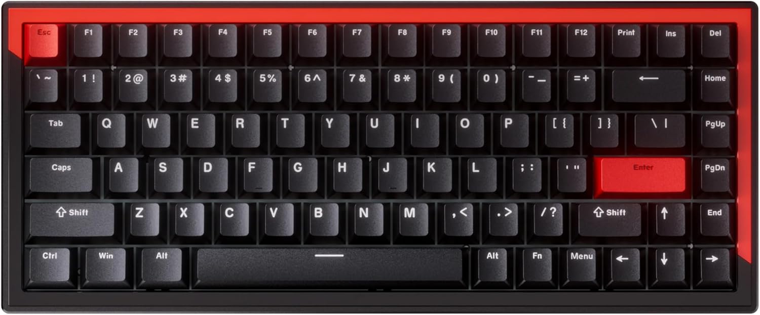 Detalle 2 de DrunkDeer G75 Rapid Trigger Tastatur – 75% ANSI, Esports-Performance mit magnetischen Schaltern