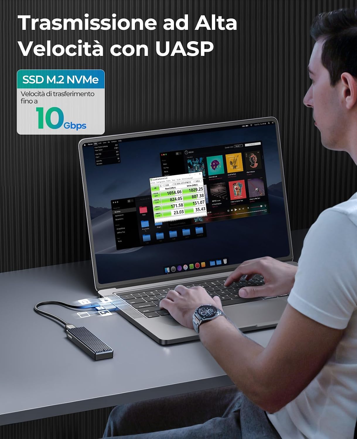 Thumbnail 1 de ORICO M2PV2 Case SSD M.2 10 Gbps 💾