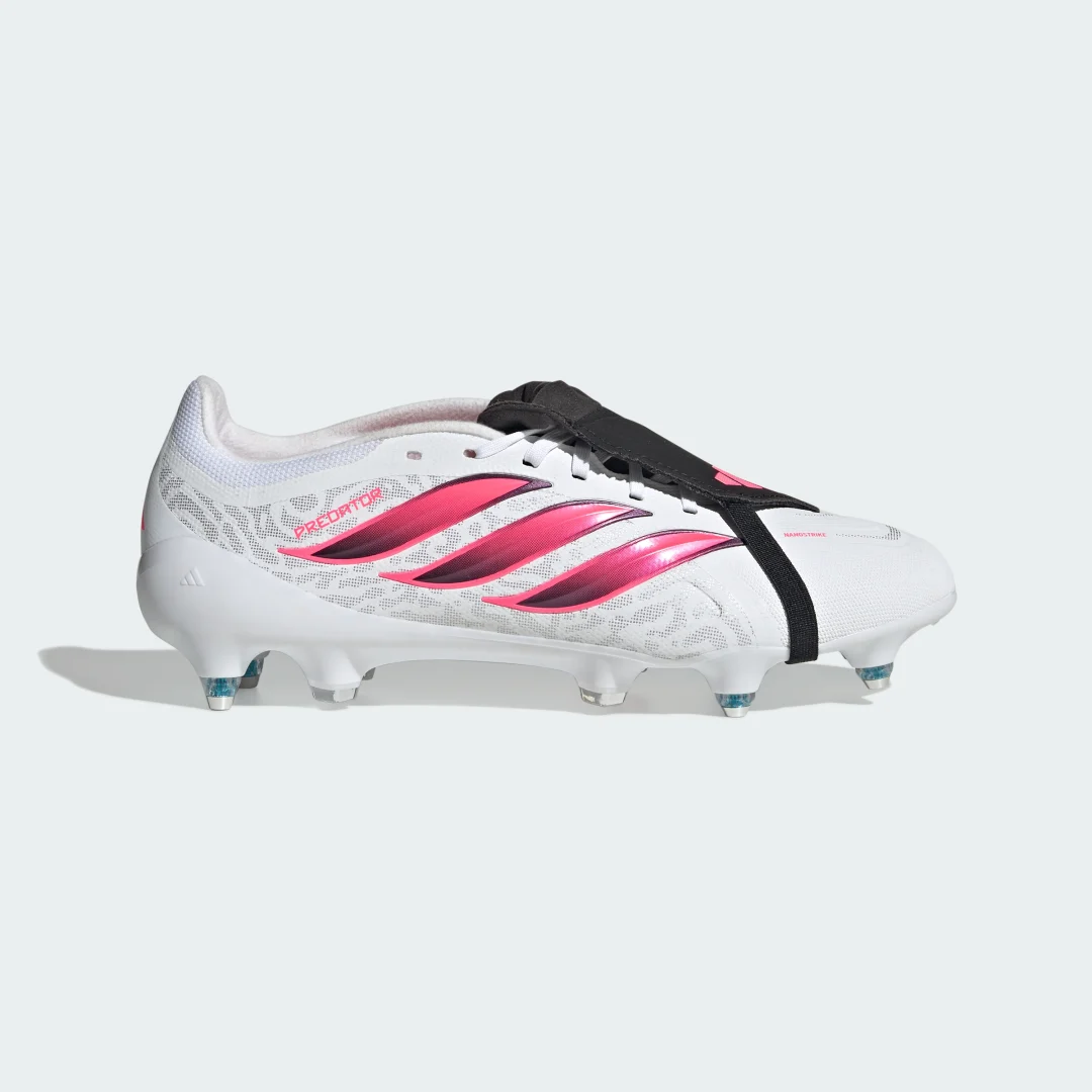 Detalle 2 de Adidas Predator League: bota de fútbol con lengüeta plegable para césped natural húmedo