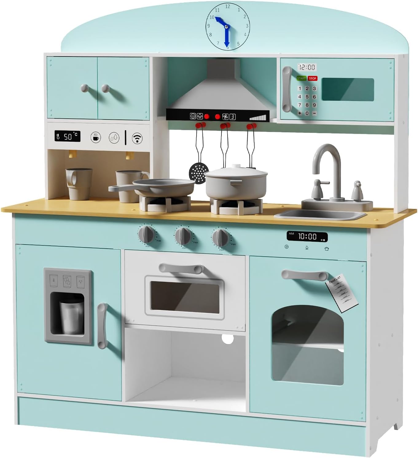 Thumbnail 6 de Babytronic Wooden Play Kitchen Set for Ages 3+ 🍽