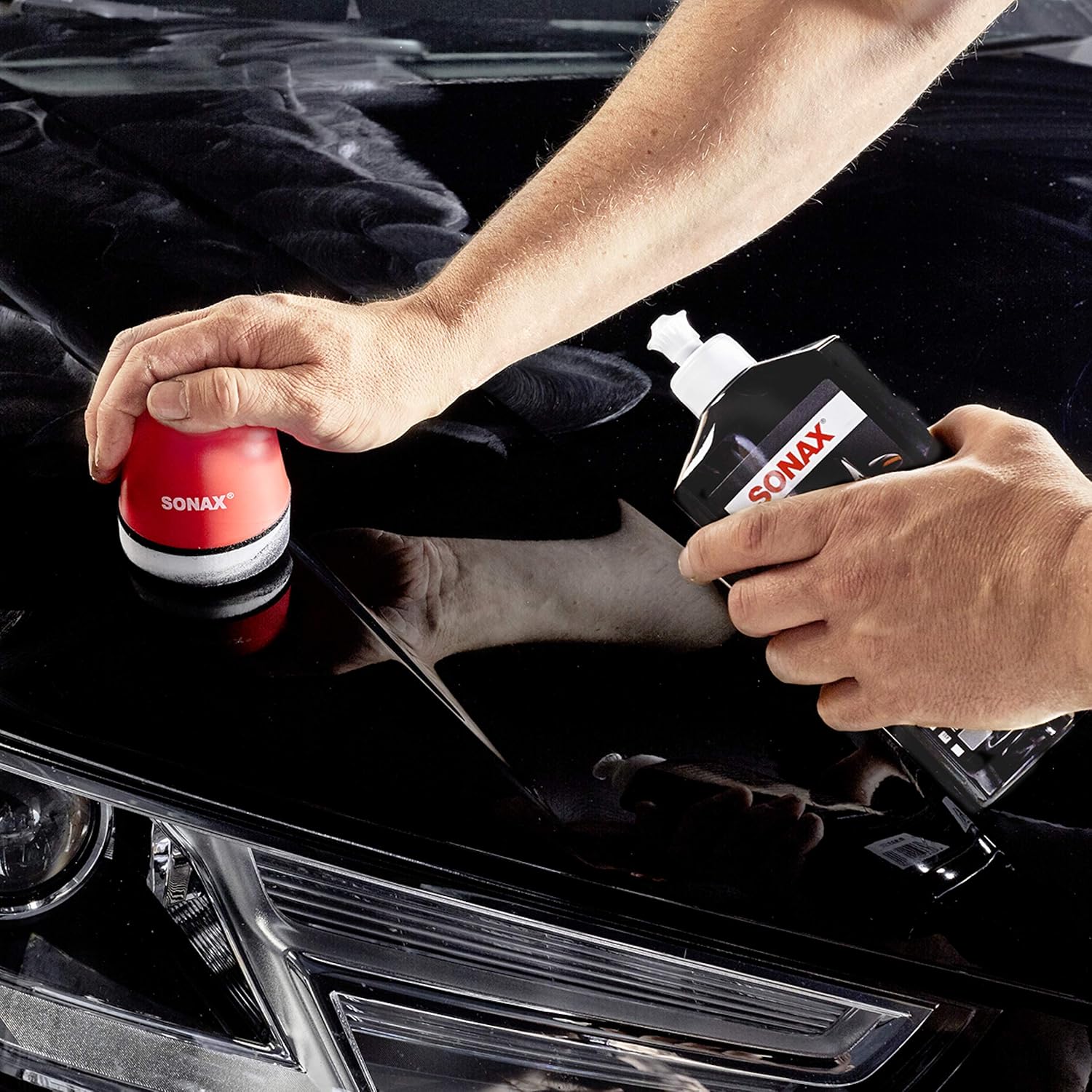 Thumbnail 3 de SONAX Polish+Wax Color NanoPro Negro 500 ml
