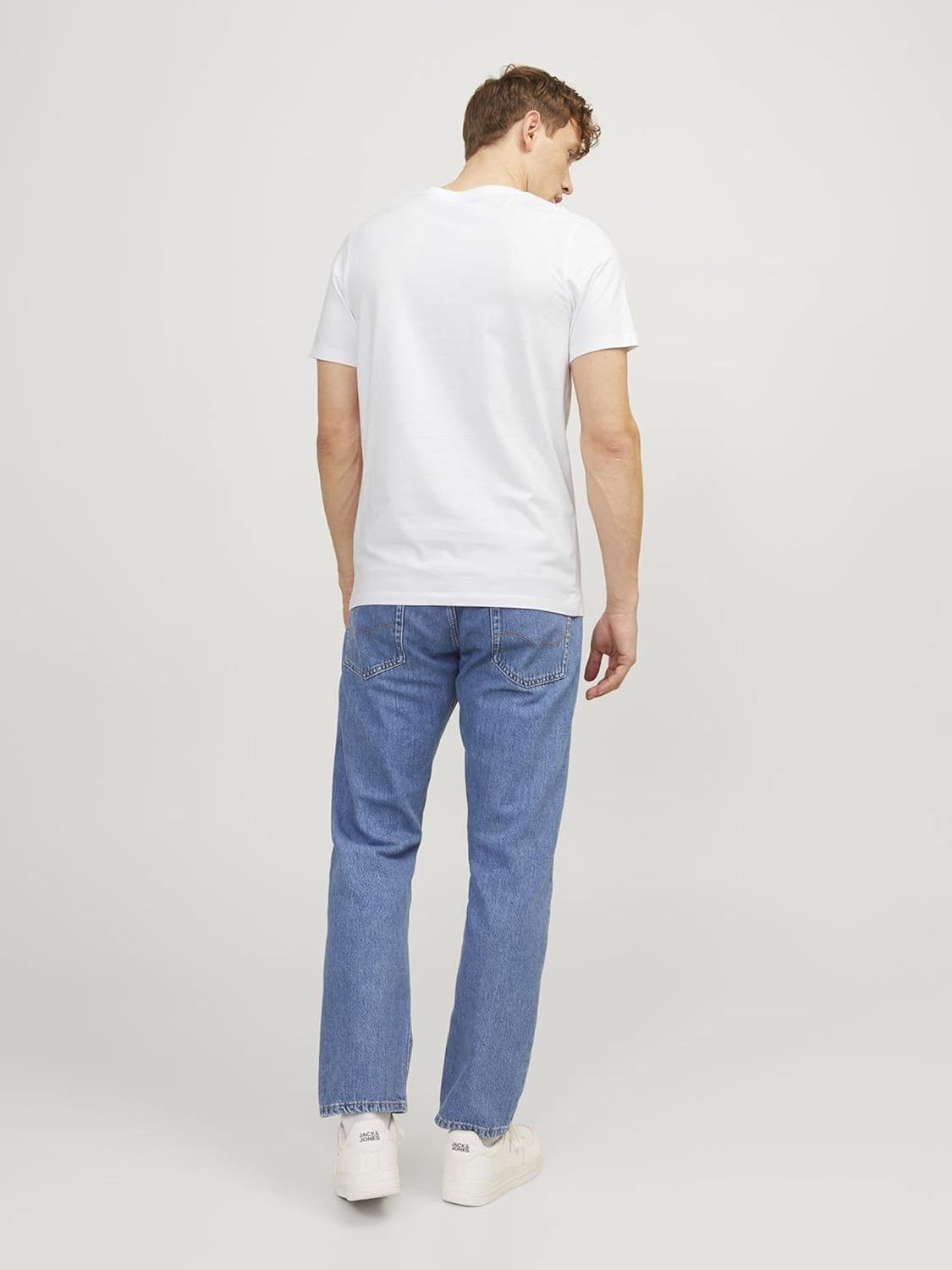 Thumbnail 2 de JACK & JONES Jjecorp Logo Tee Herren T-Shirt im 2er Pack (Crew Neck, kurzarm)
