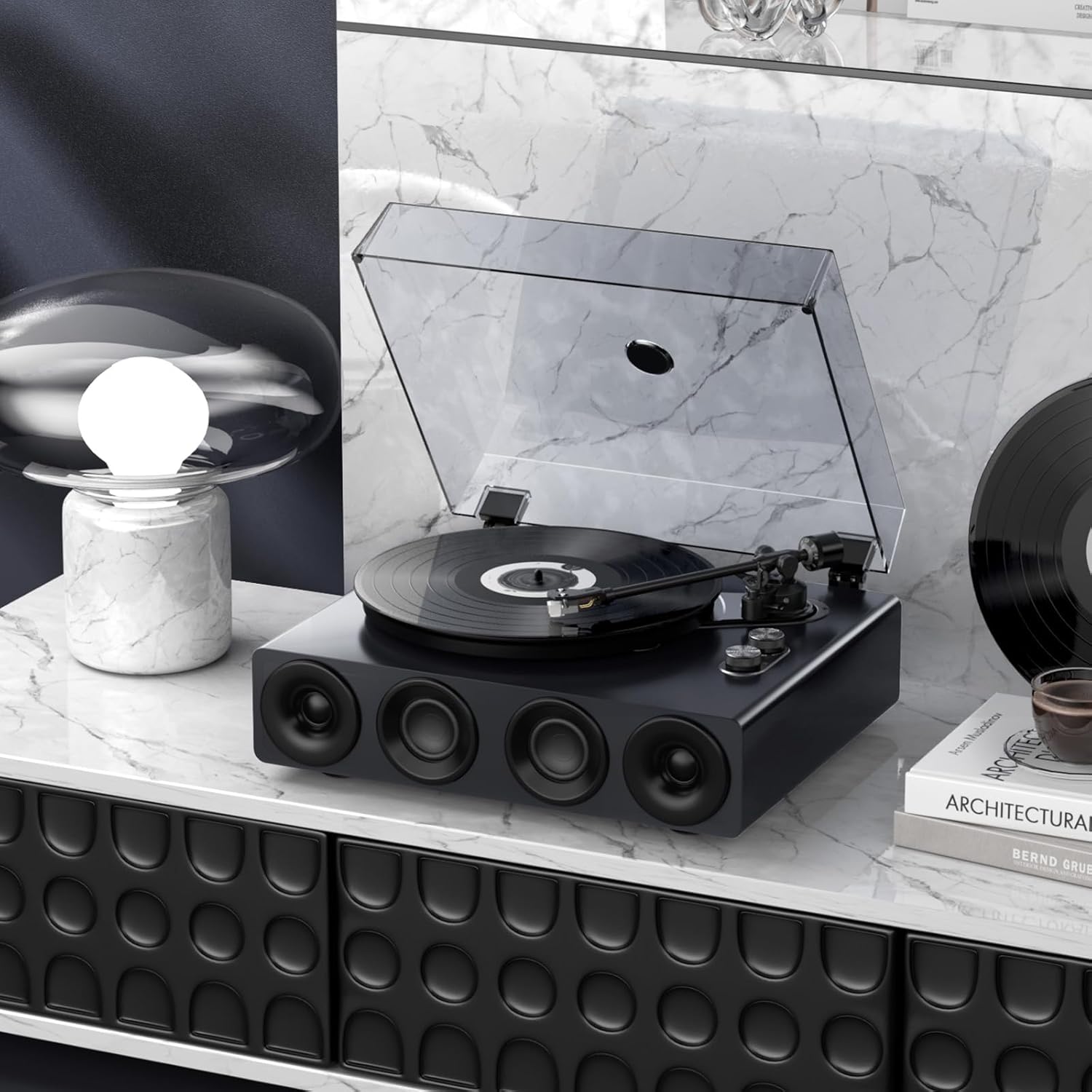 Thumbnail 5 de 1 BY ONE Tourne-Disque 33/45 RPM