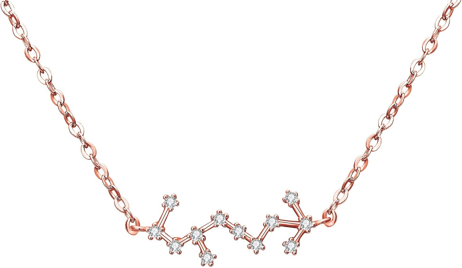 Thumbnail 5 de Clearine Collier Signes du Zodiaque Argent 925 – Pendentif Constellation 2 Couleurs