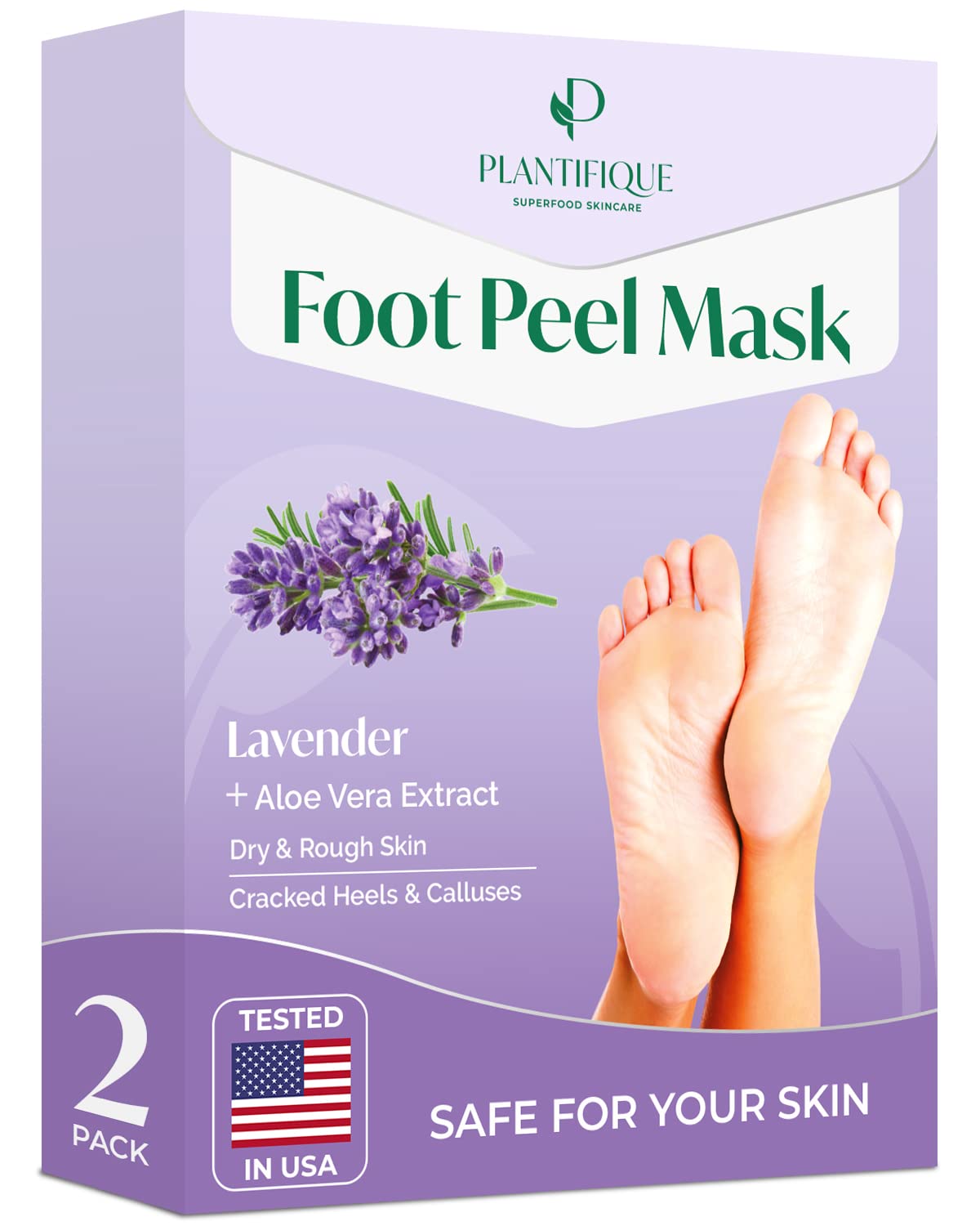 Detalle de Plantifique Foot Peeling Mask 2 Pack