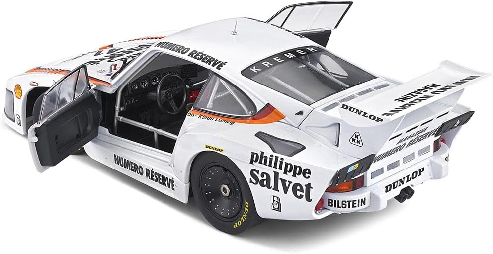 Detalle 1 de Solido SOL1805404 Porsche 935 Mobydick 1:18 – metalowy model kolekcjonerski