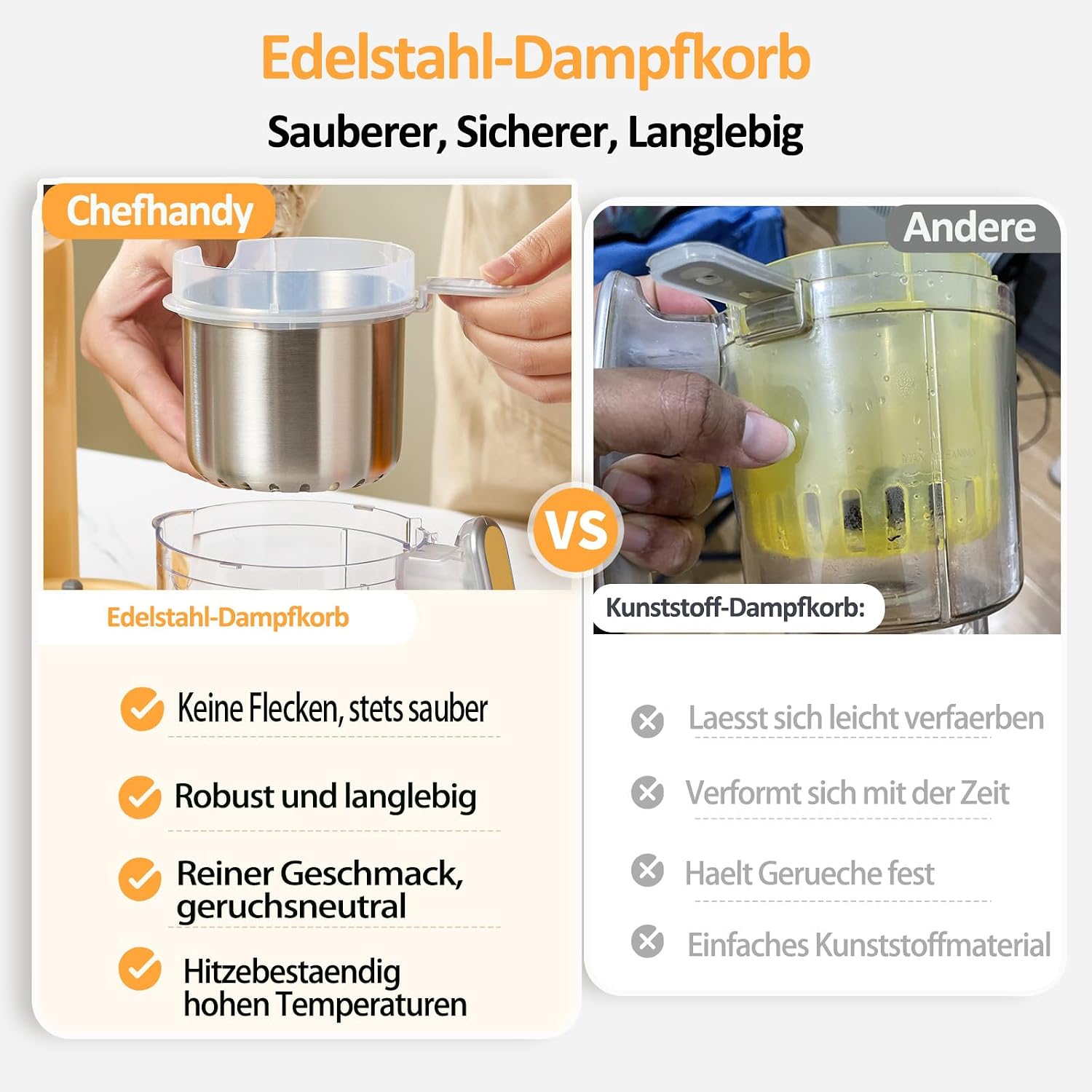 Thumbnail 3 de Chefhandy 5-in-1 Babynahrungszubereiter 750 ml