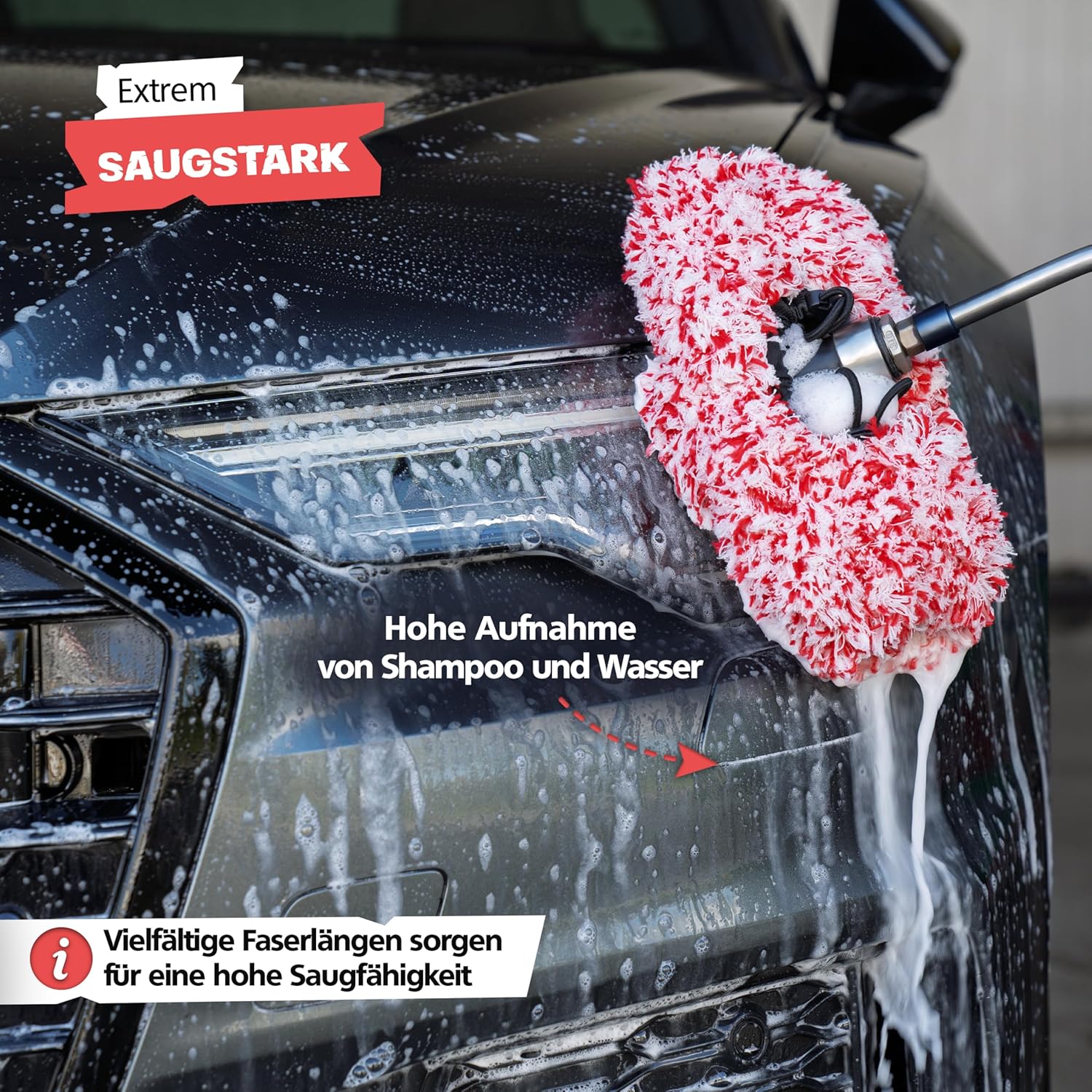 Thumbnail 2 de SPRINGER ZX1700 Mikrofaser Waschbürstenüberzug – universeller, saugstarker Schutz für SB-Waschbürsten