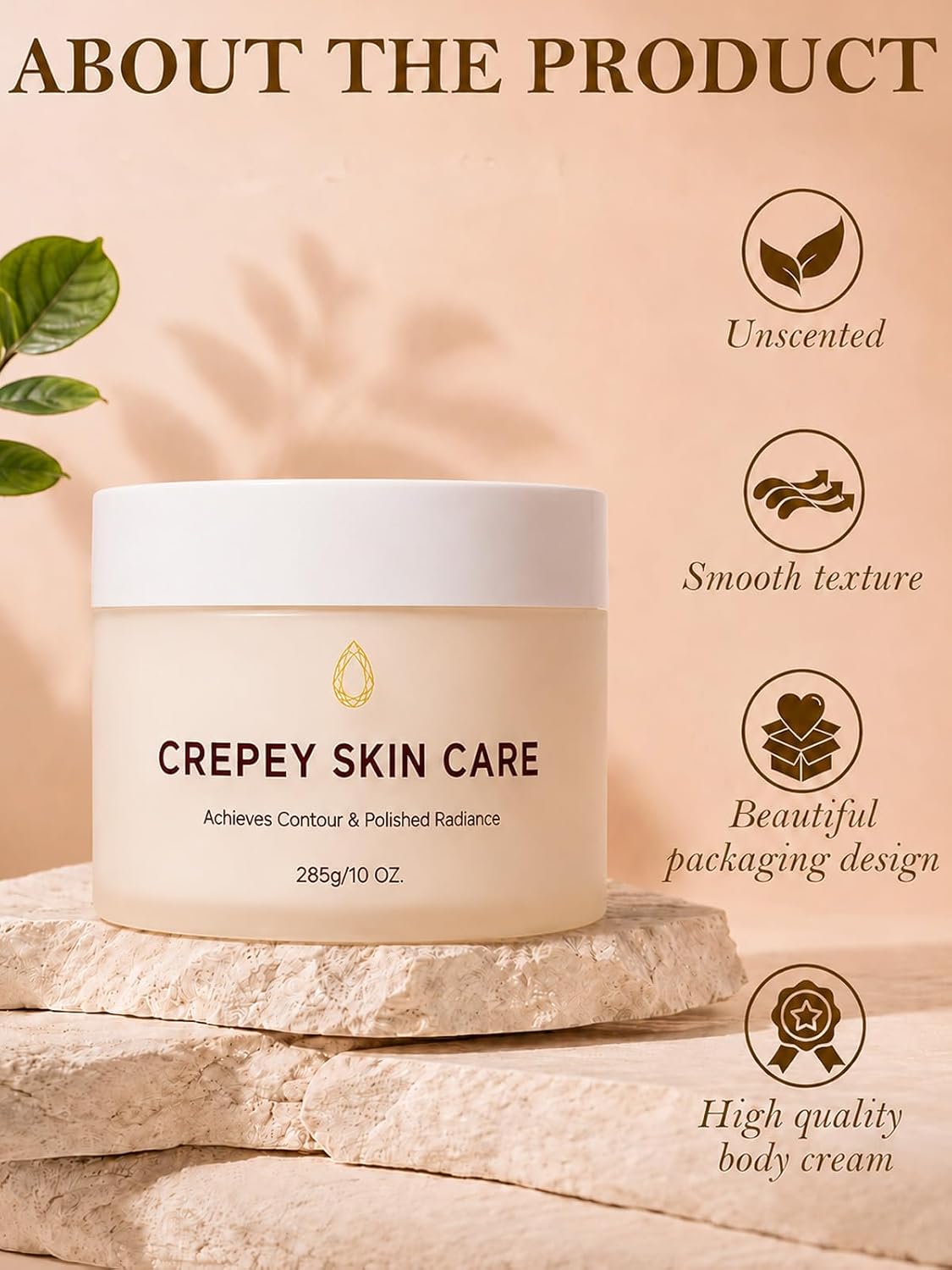 Detalle de Body Cream for Crepey Skin, 10 oz