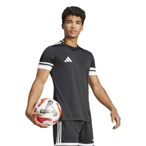 Thumbnail 6 de Adidas Squadra25 Jersey de Manga Corta para Hombre - Negro/Blanco, talla XL