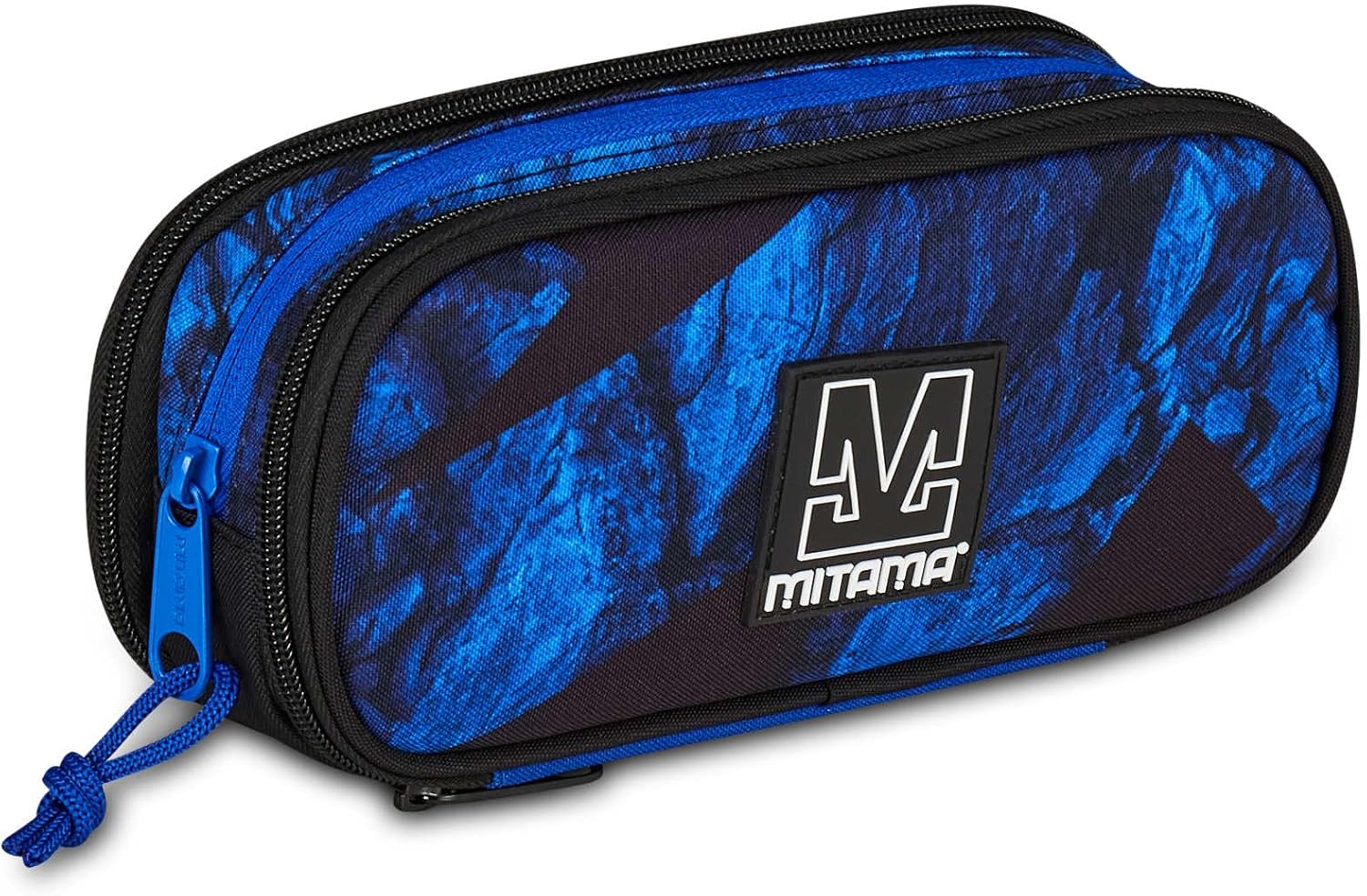Thumbnail 1 de Mitama Trousse Zipack Bleu – Porte-stylo triple compartiment avec accessoires dédiés, 22 x 11 x 7,5 cm