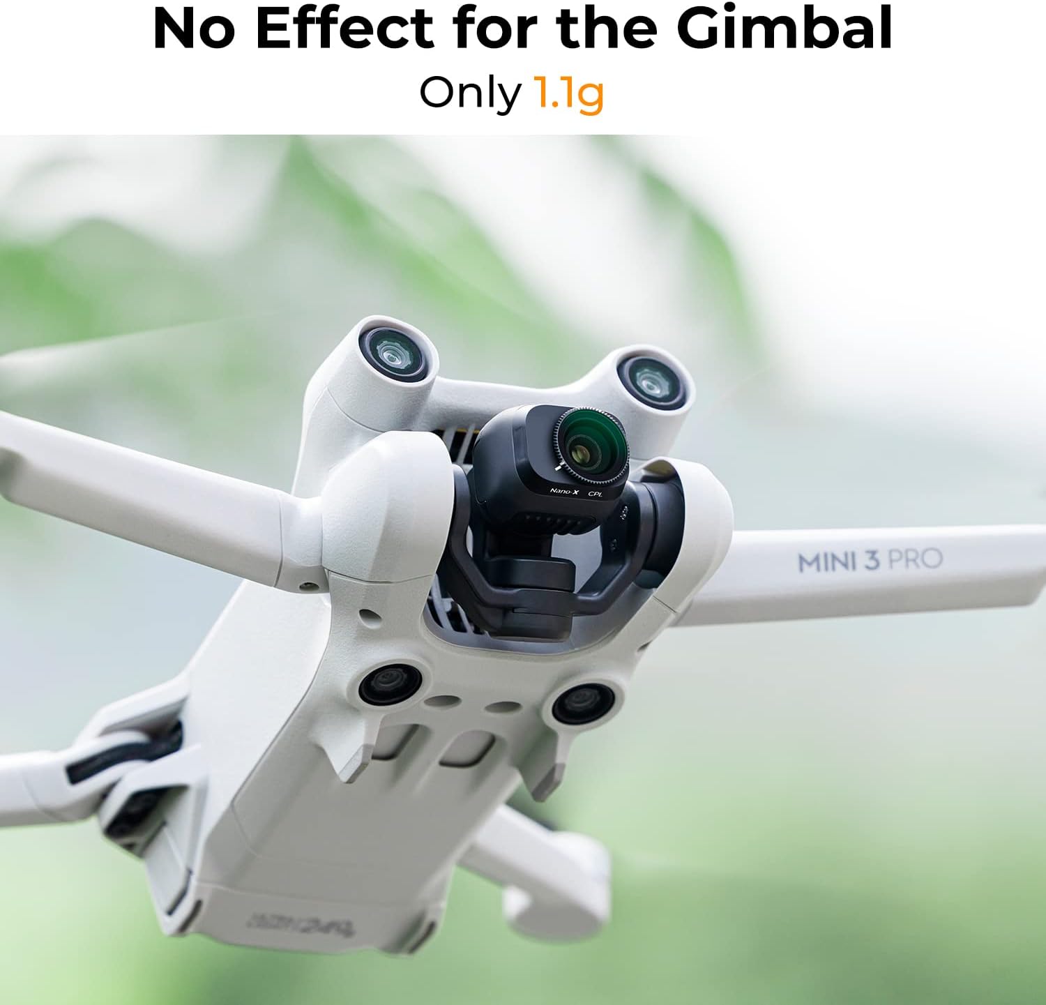 Detalle 2 de K&F Concept Filtre CPL Drone 28 pour Mini 3 Pro