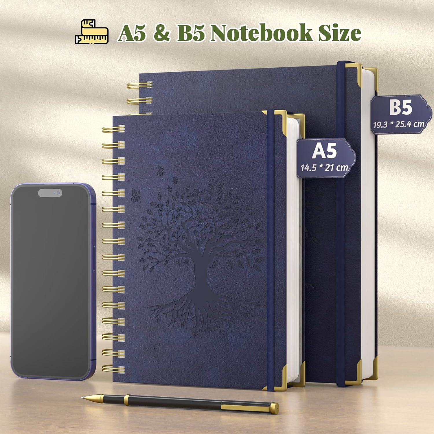 Thumbnail 1 de Smarpau B5 notebook 240 pages