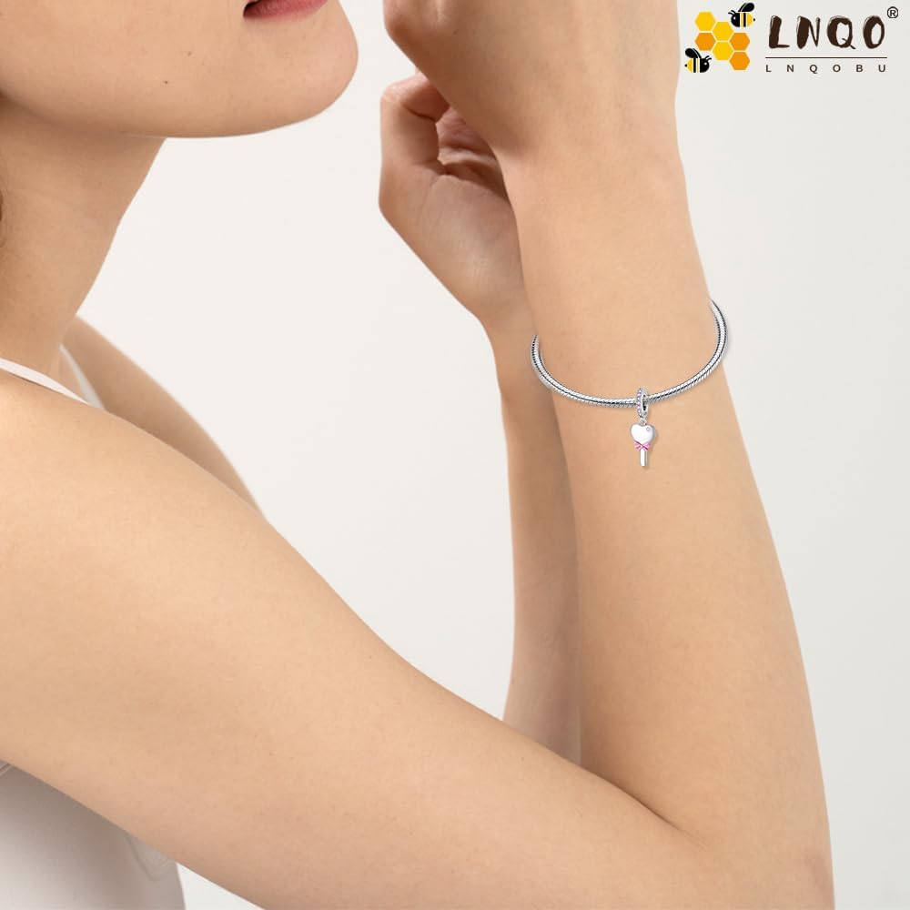Thumbnail 3 de LNQOBU Charm-Anhänger aus 925 Sterling Silber (mit Cubic Zirconia) für Armbänder & Ketten