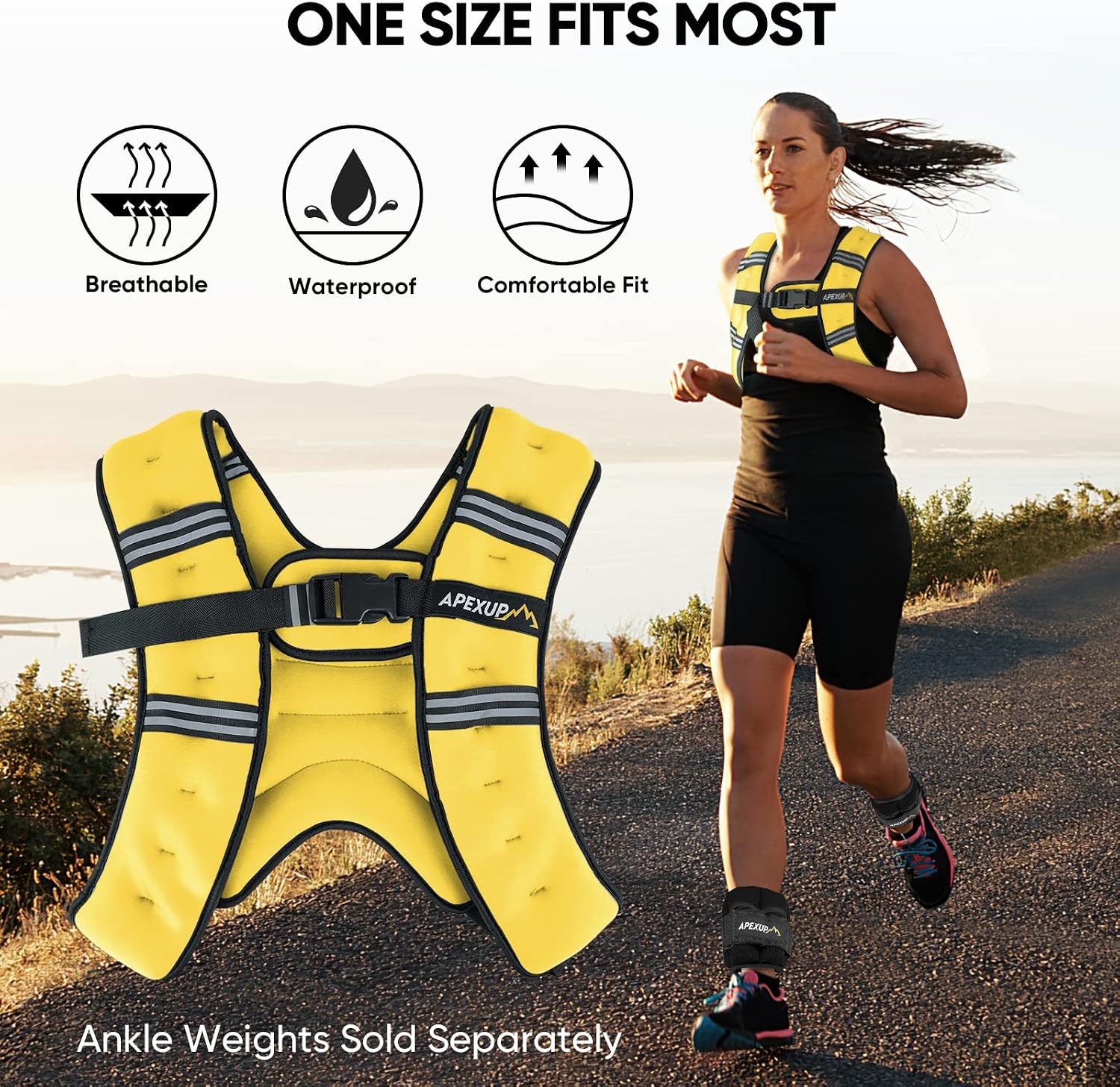 Thumbnail 4 de APEXUP Weighted Vest for Workout