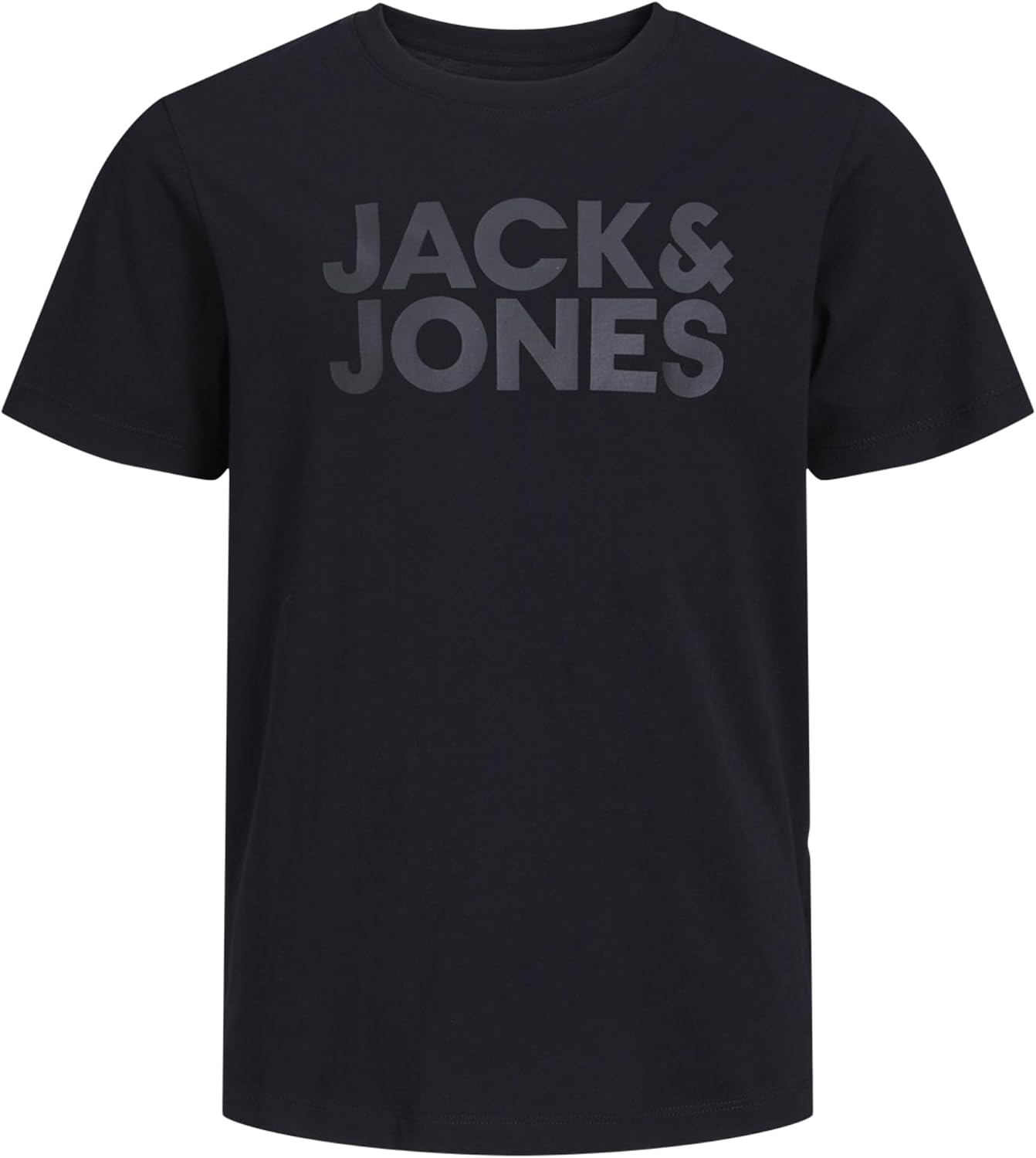 Detalle de JACK & JONES Jjecorp Logo Tee SS O-Neck Noos Mni Bambini e Ragazzi – Pacco da 1
