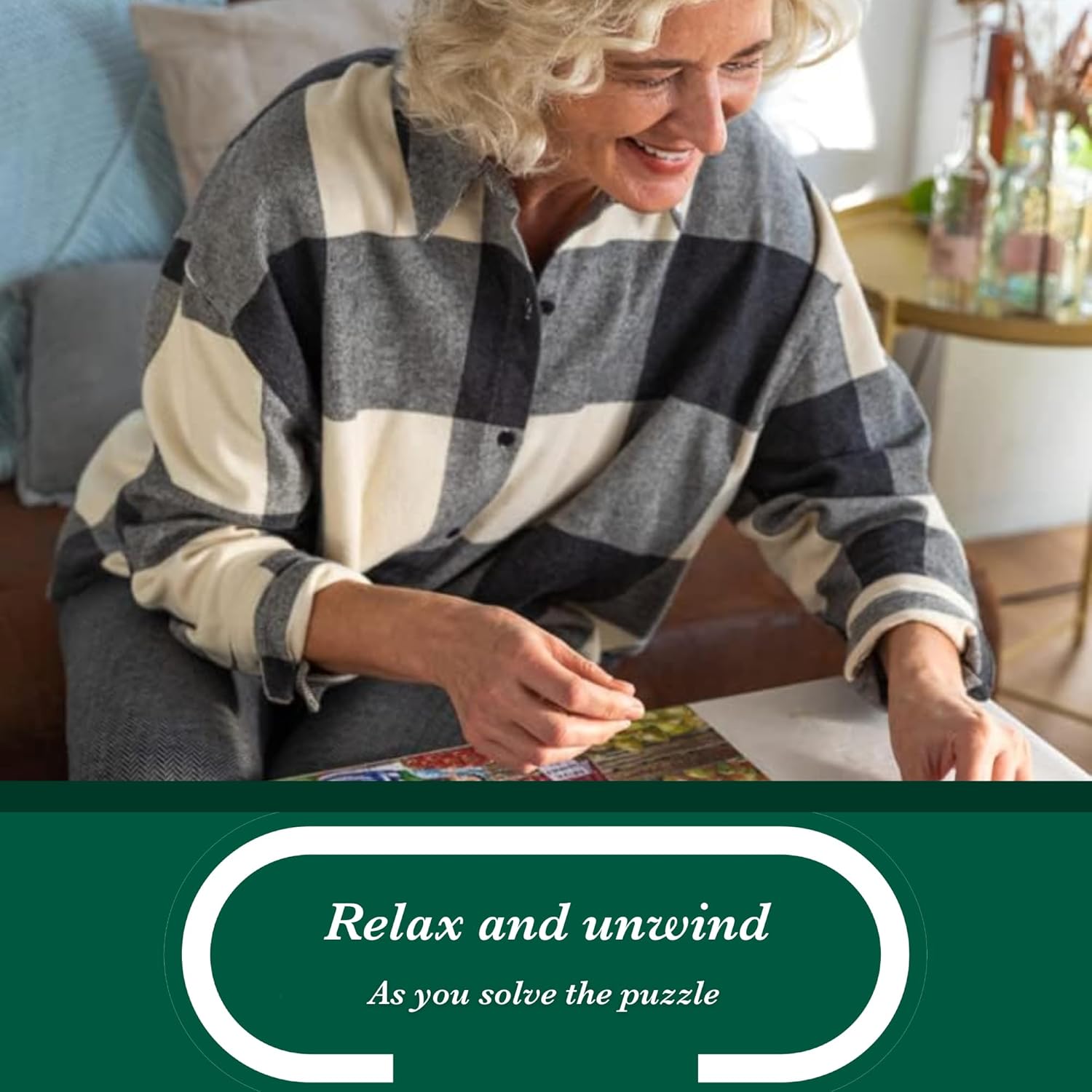 Thumbnail 2 de Falcon Puzzle 500 pièces pour adultes — puzzle artistique 🧩