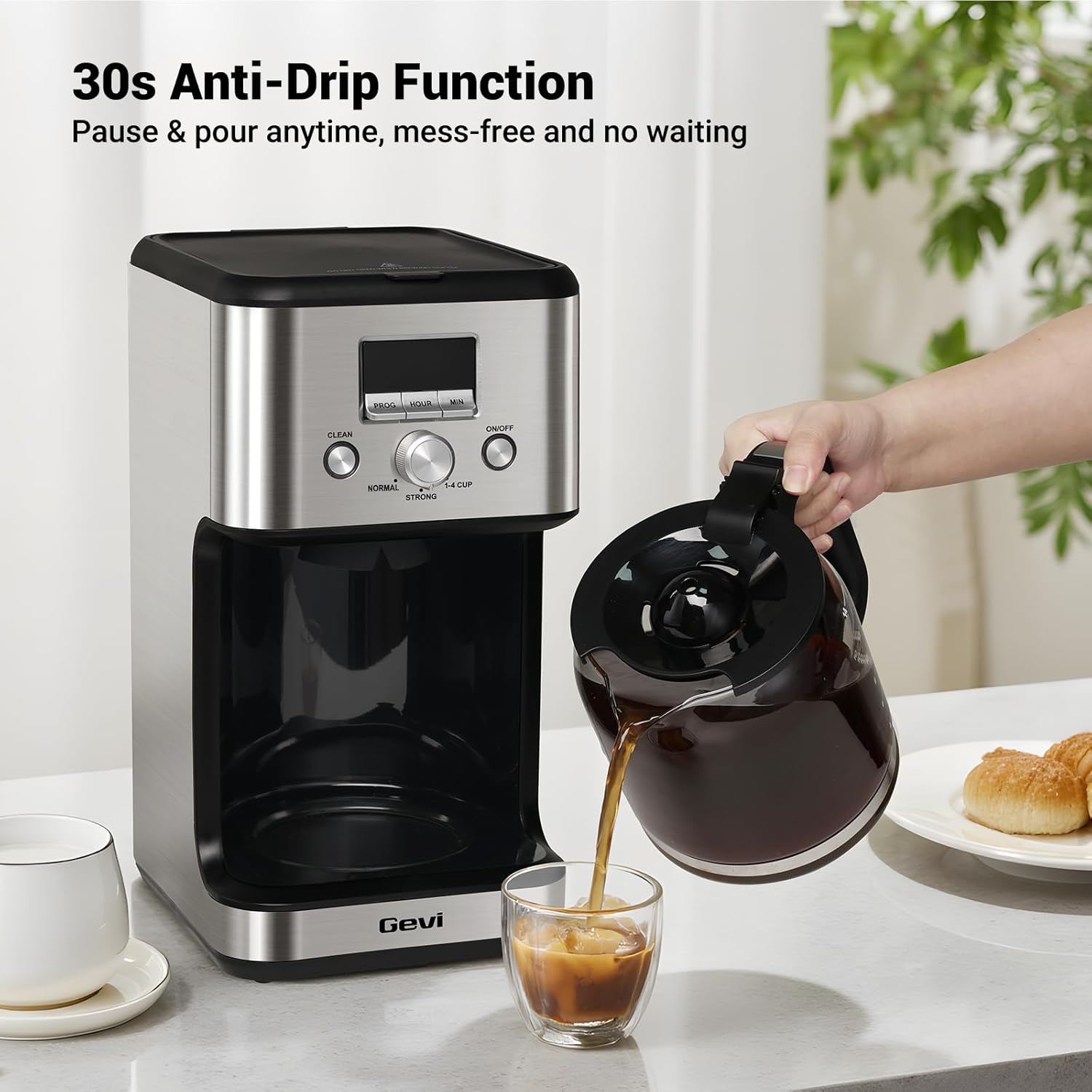 Thumbnail 6 de Gevi 14-Cup Programmable Coffee Maker