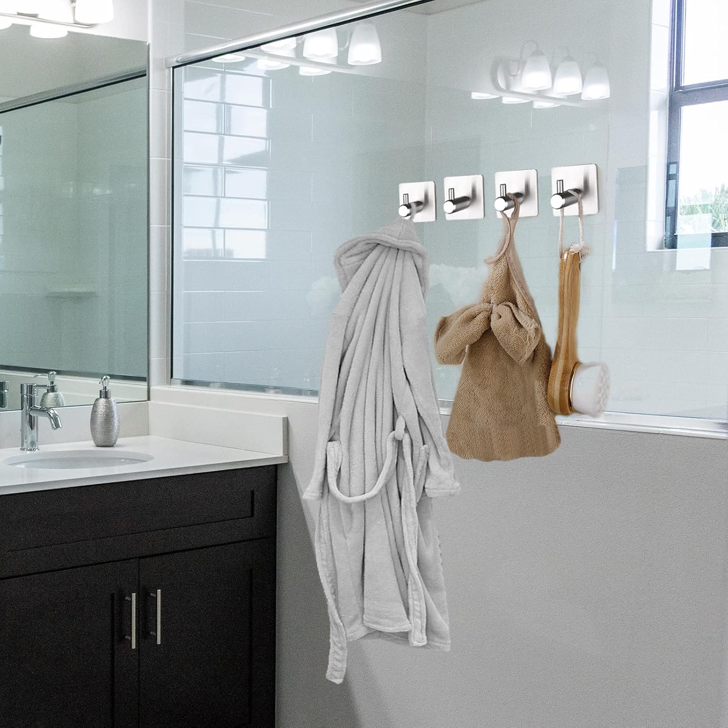 Thumbnail 6 de BillyBath Ganci Adesivi Bagno Cucina 4 pezzi