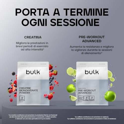 Thumbnail 5 de Bulk Pure Whey Protein in polvere non aromatizzata, 1 kg