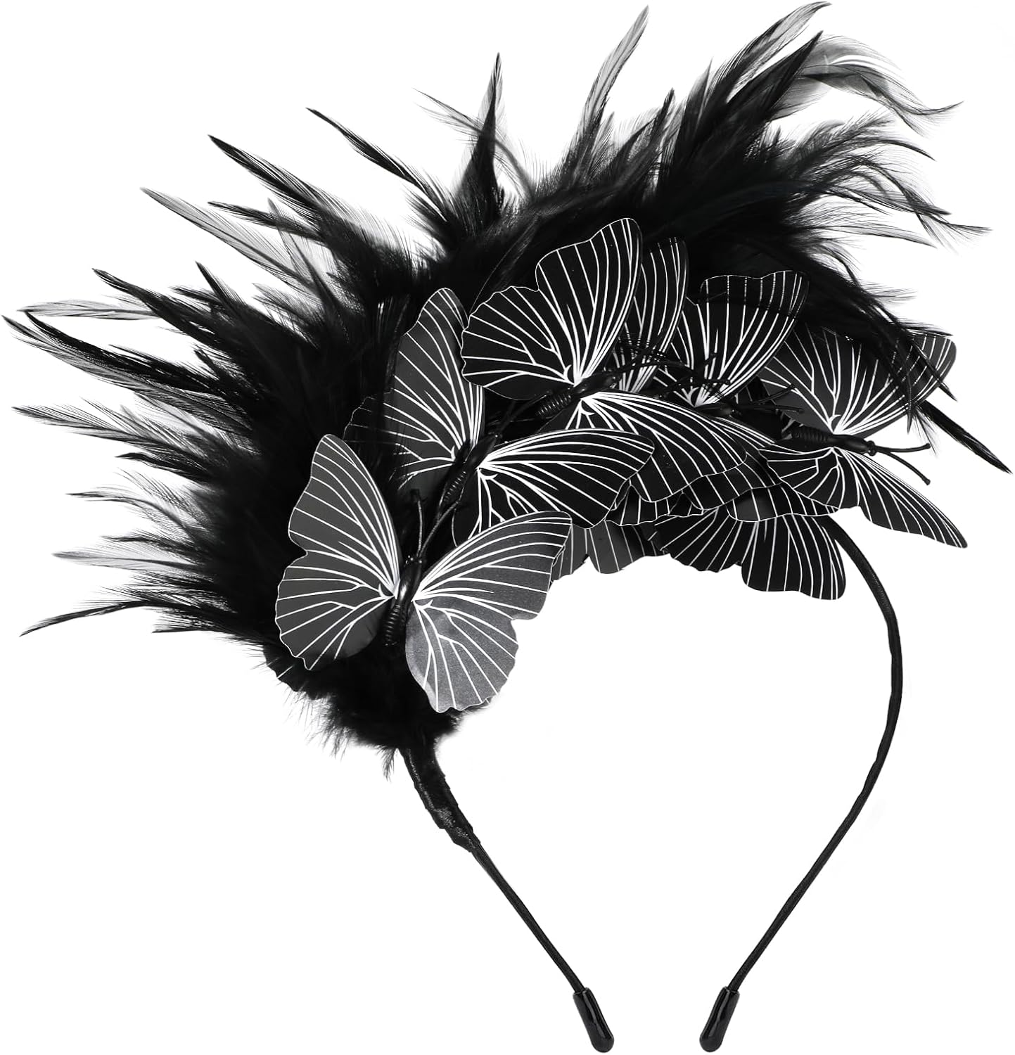 MWOOT Bandeau Plumes Papillon