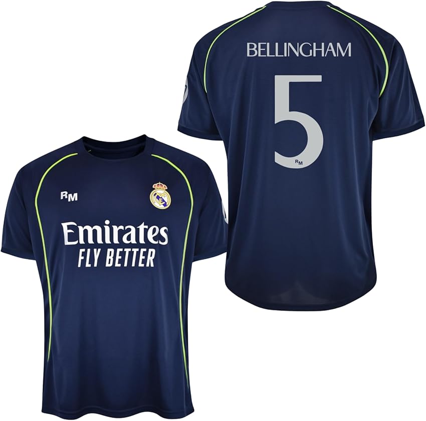 Detalle 2 de Real Madrid Camiseta 2ª equipación 25-26 Réplica Mbappé