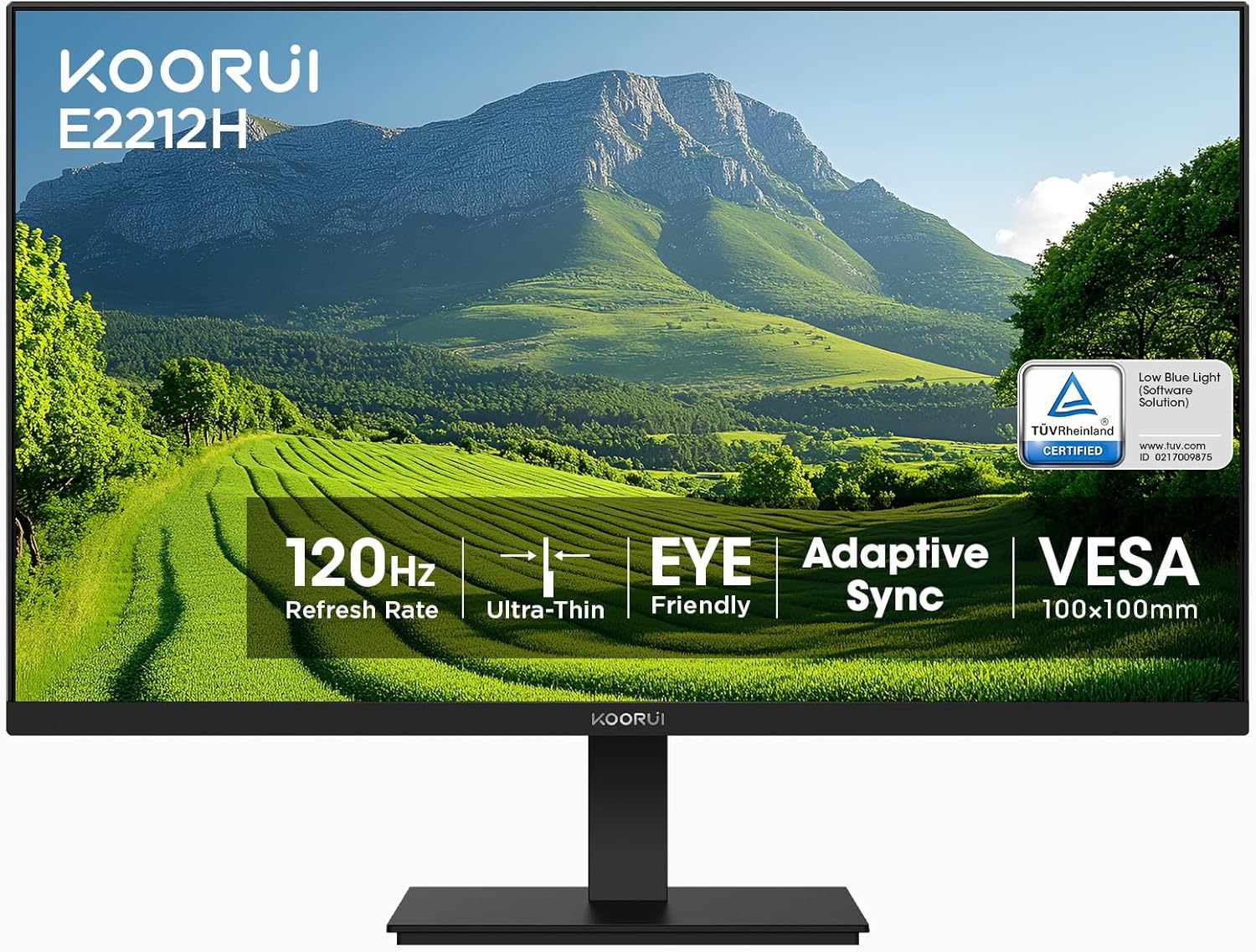 Detalle de KOORUI E2212F Full HD 22-inch Monitor