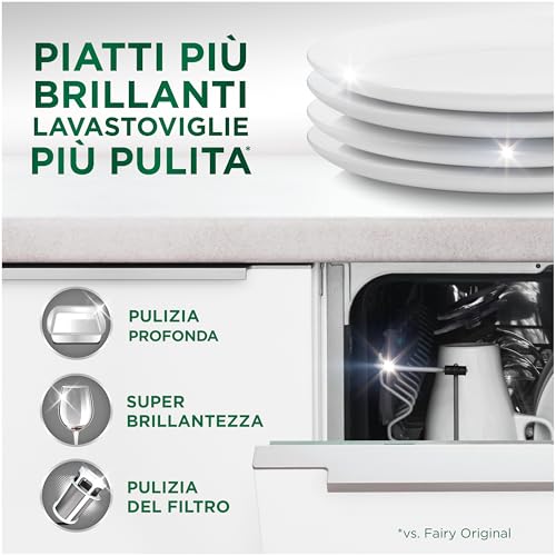 Thumbnail 2 de Fairy Platinum Pastiglie Lavastoviglie Tutto in Uno, 140 capsule – Limone