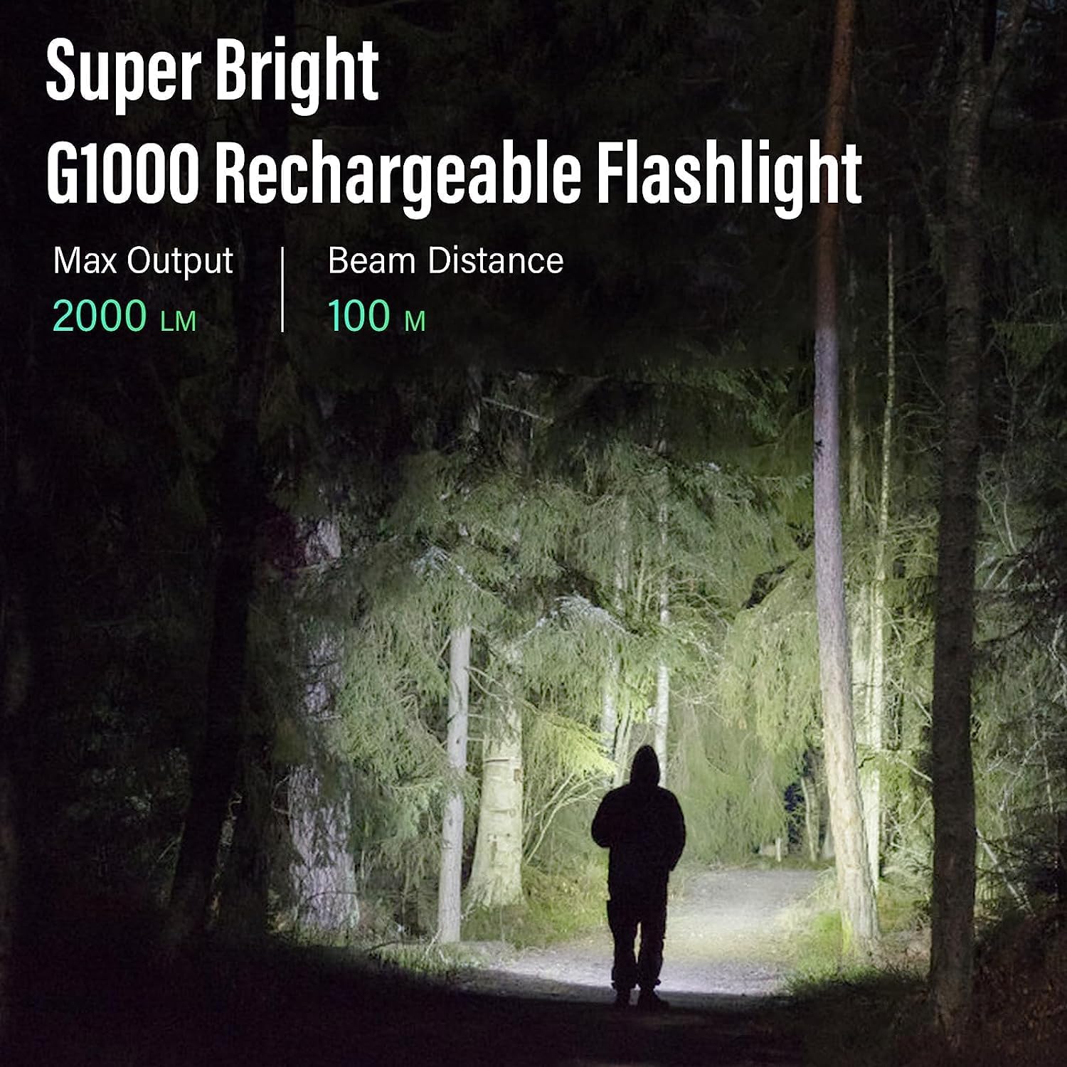 Thumbnail 6 de GEARLITE Rechargeable LED Torch 2000LM ๐ฆ