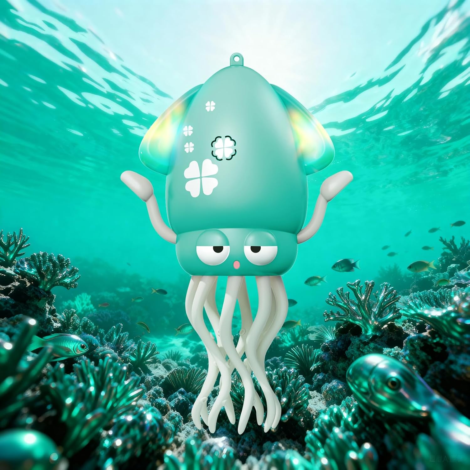 Detalle de KJIXYUNG Pulpo Bailarín con Luces LED