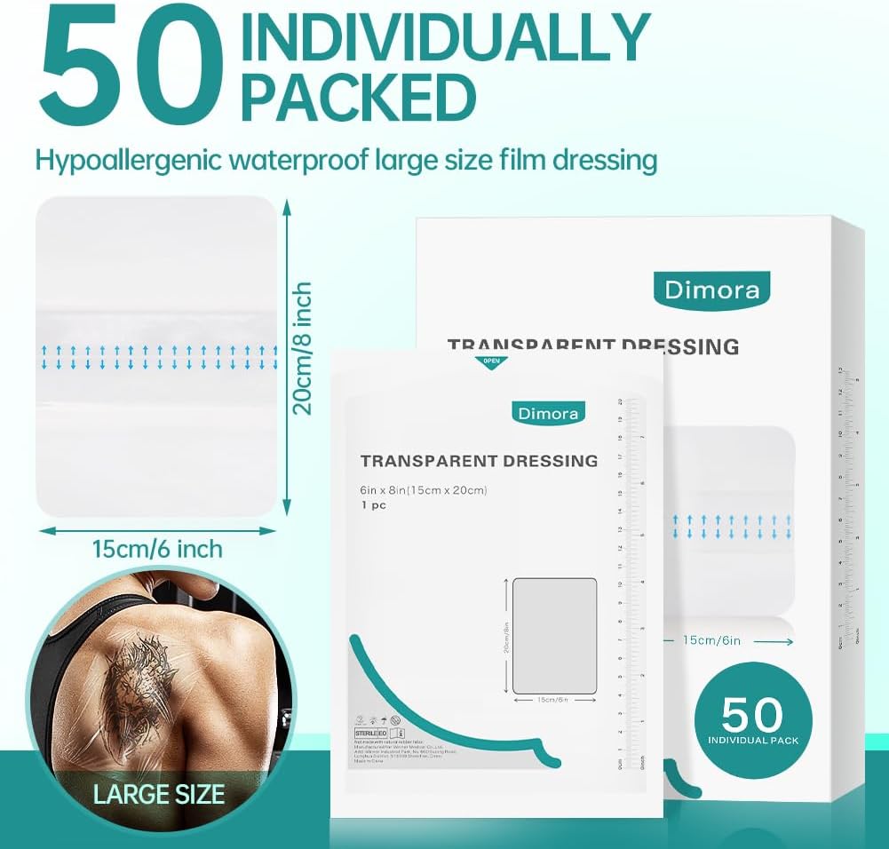 Detalle de Dimora Transparent Film Dressing, 6 x 8 Inch
