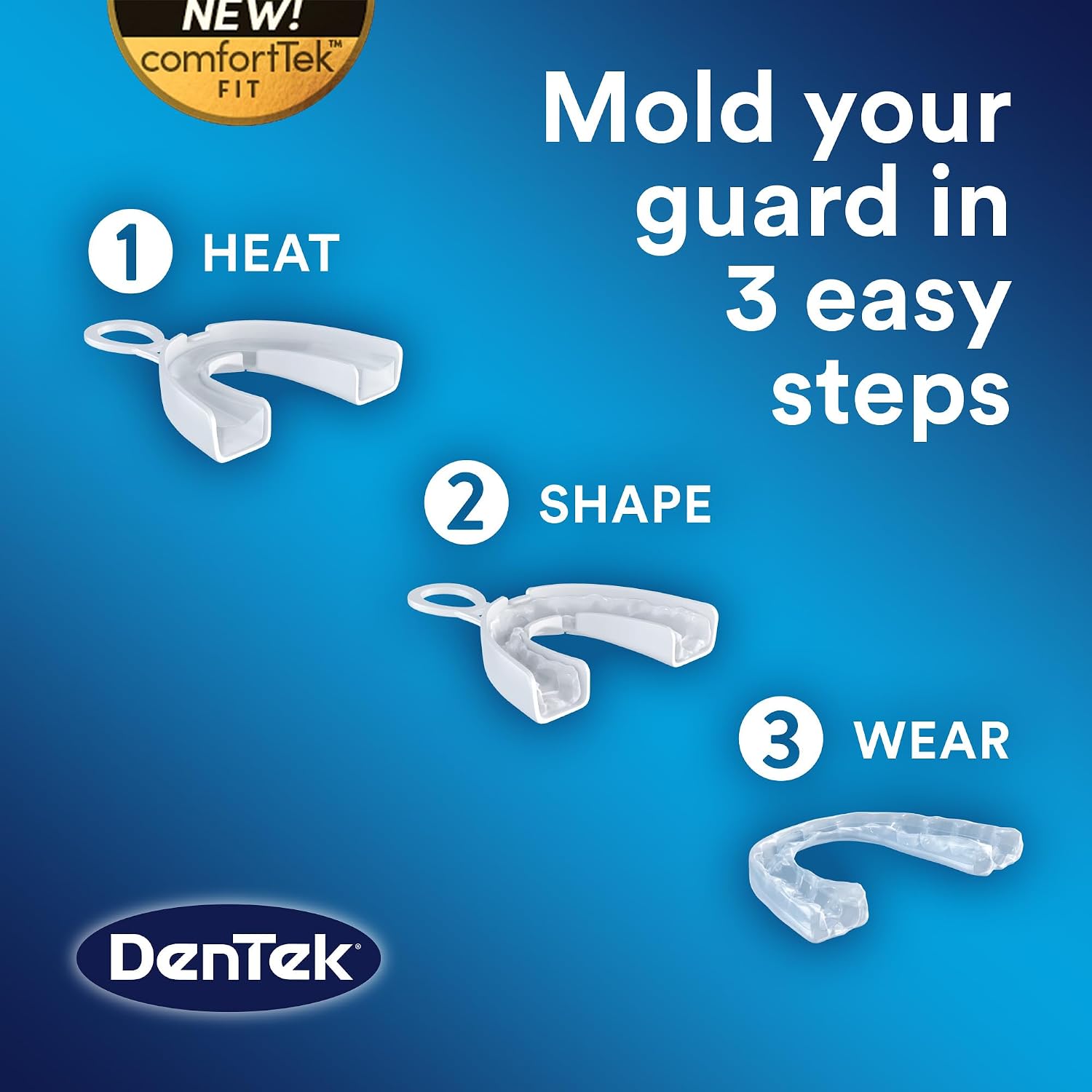 Thumbnail 6 de DenTek Professional-Fit Dental Guard: Custom-Fit Night Guard for Grinding Teeth