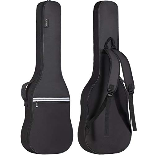 Detalle de CAHAYA Sac pour Guitare Électrique CY0225 – Étui rembourré 6 mm et sac à dos noir