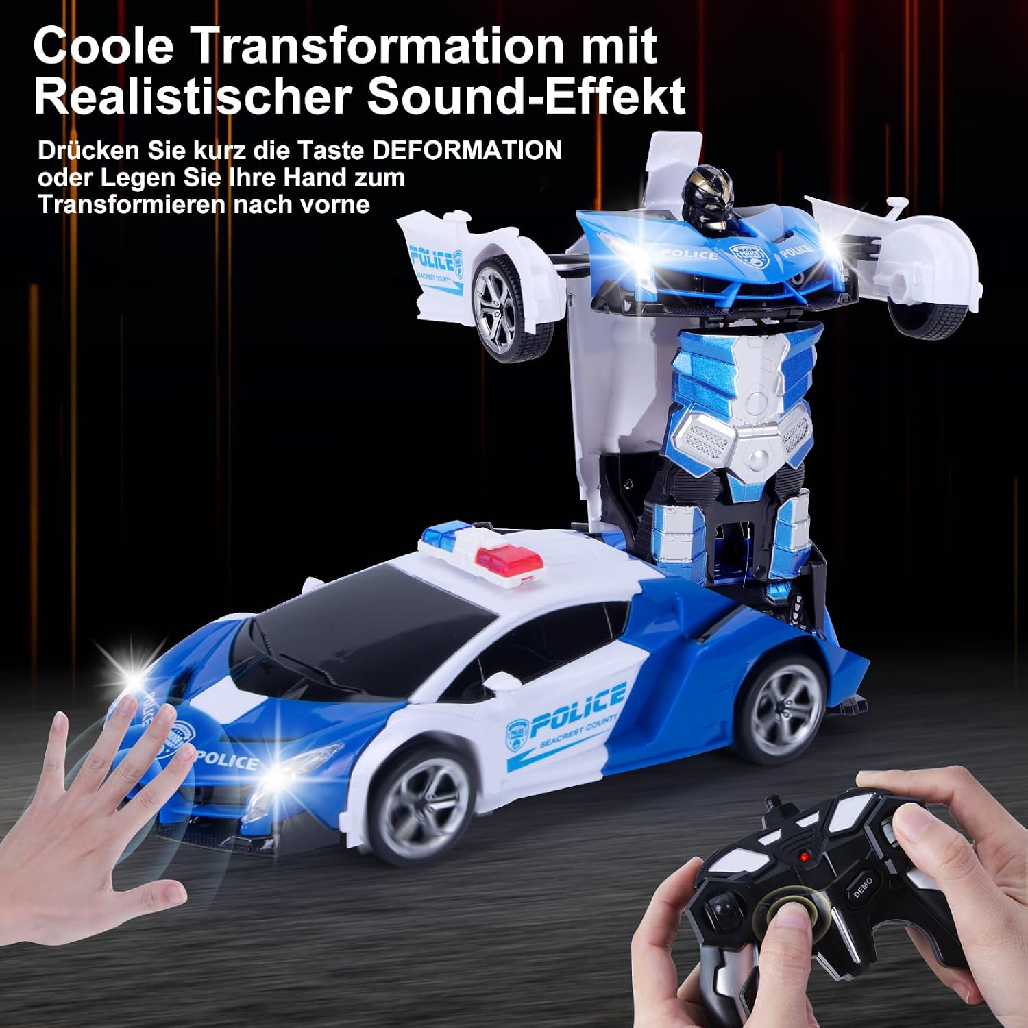 Thumbnail 2 de Yellcetoy Transform Auto Roboter 2-in-1