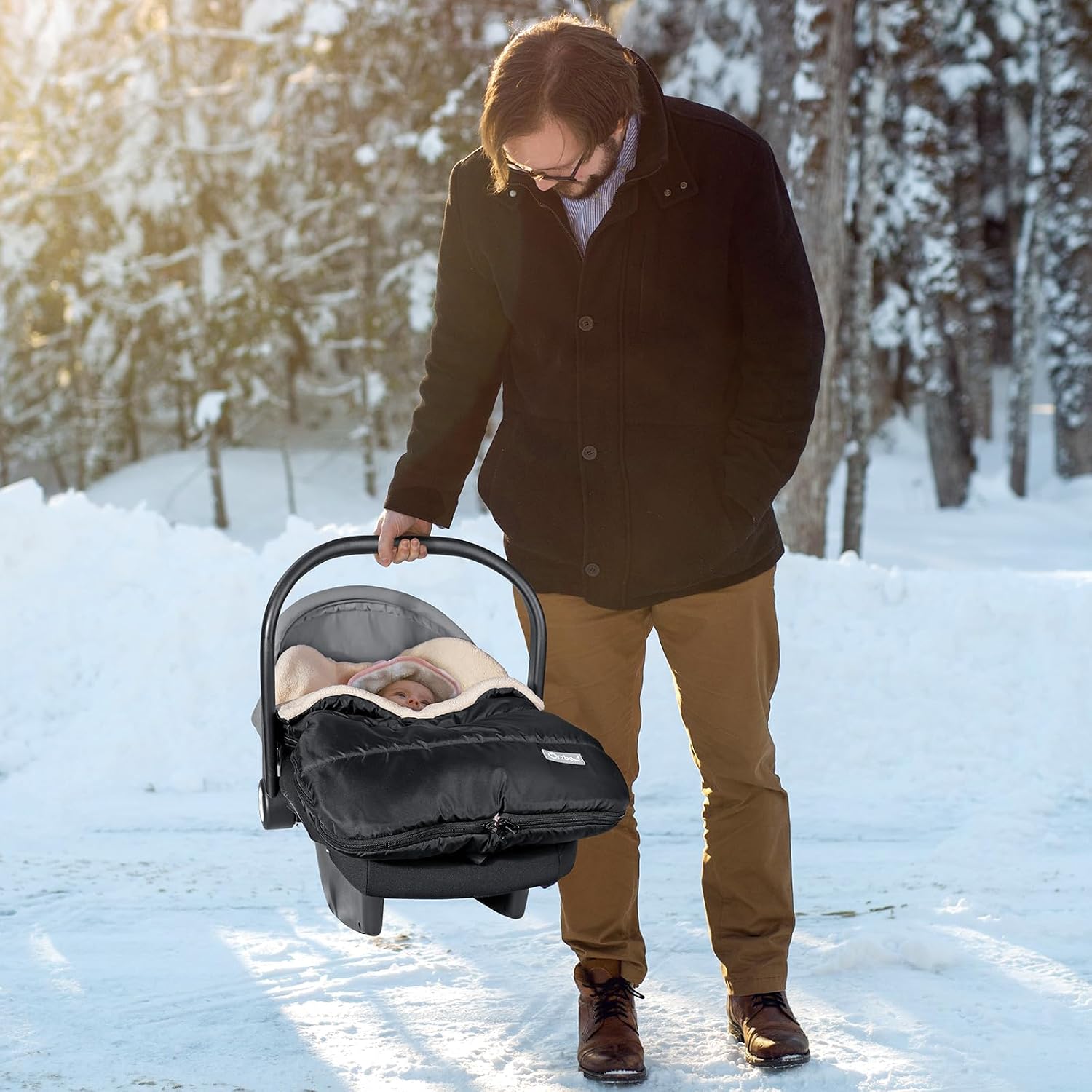 Thumbnail 6 de Orzbow Baby Car Seat Footmuff — waterproof, cosy pram cover