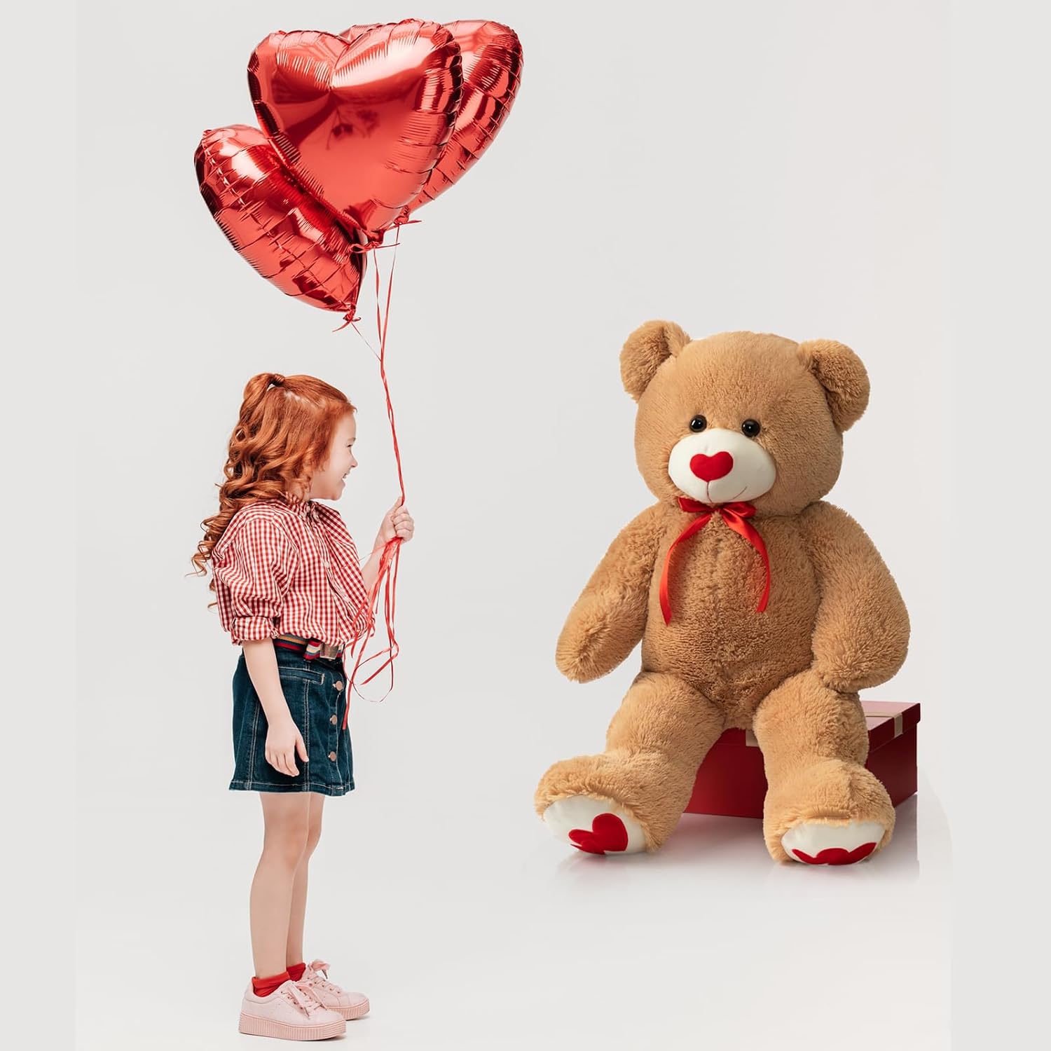 Detalle 2 de HollyHOME Big Teddy Bear 36 inch plush