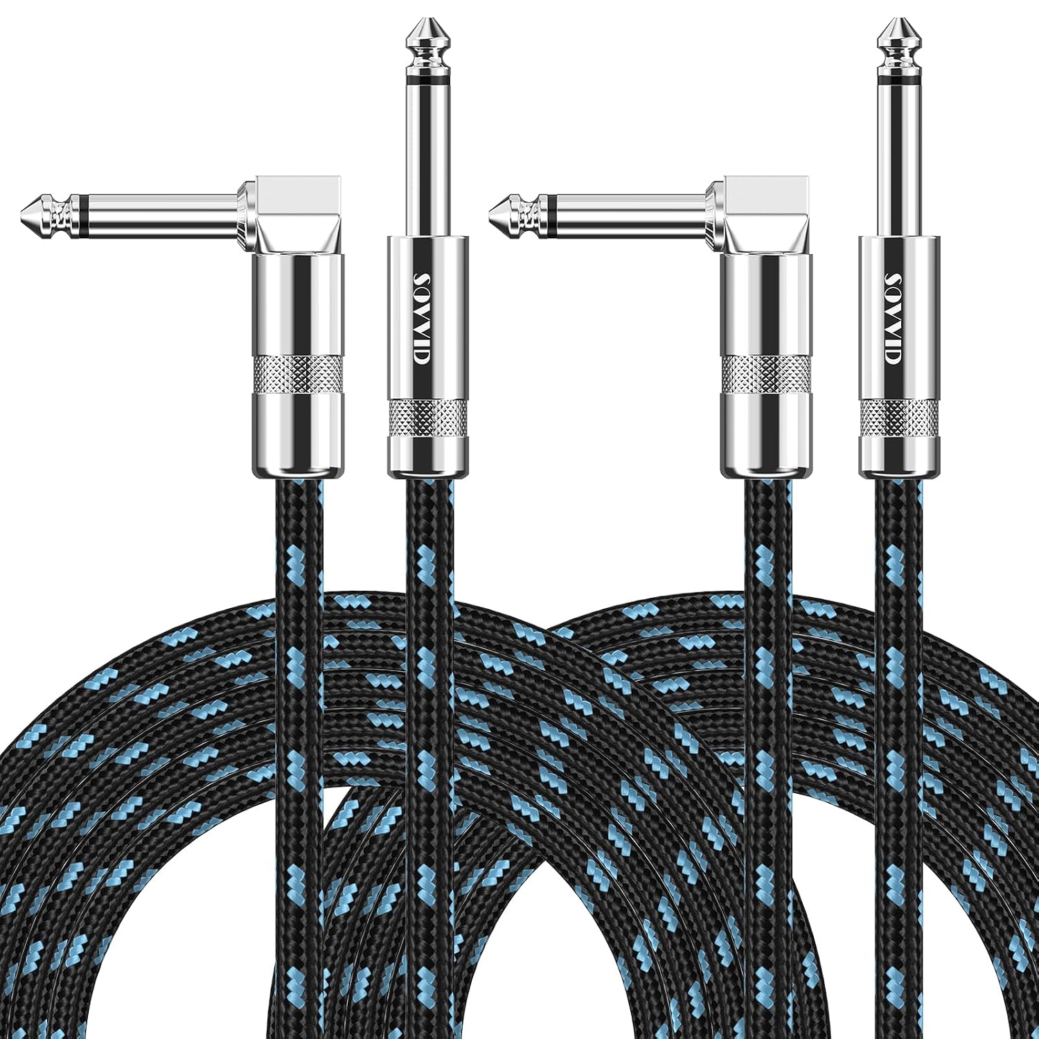 Detalle de Sovvid 15FT 2-Pack instrument cable