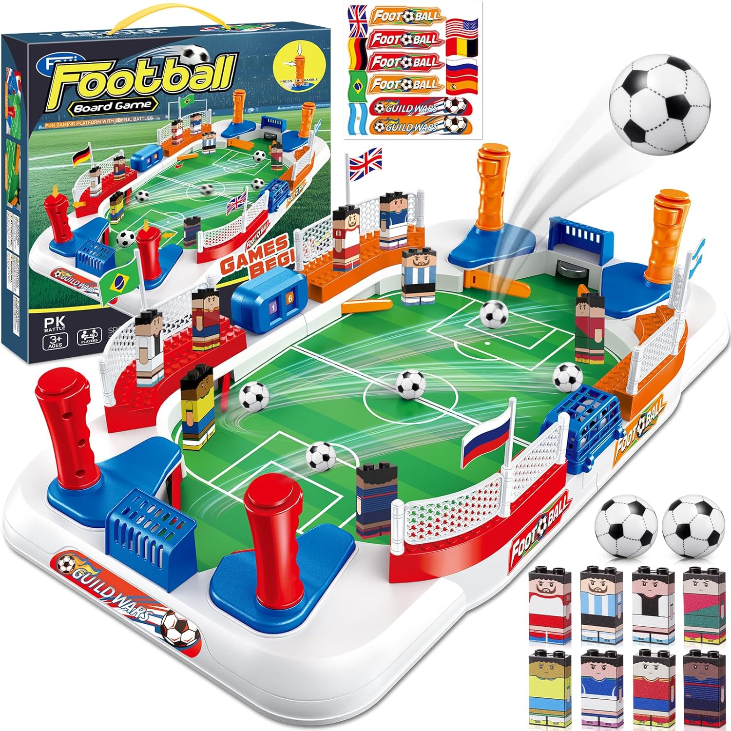 Dromlag Baby-foot de table interactif pour enfants (4-10 ans) et adultes